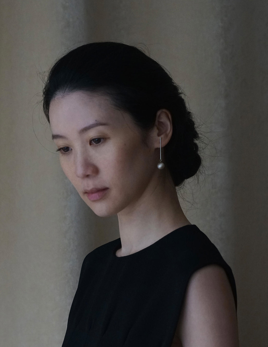 Boucles d'oreilles en argent avec sphères