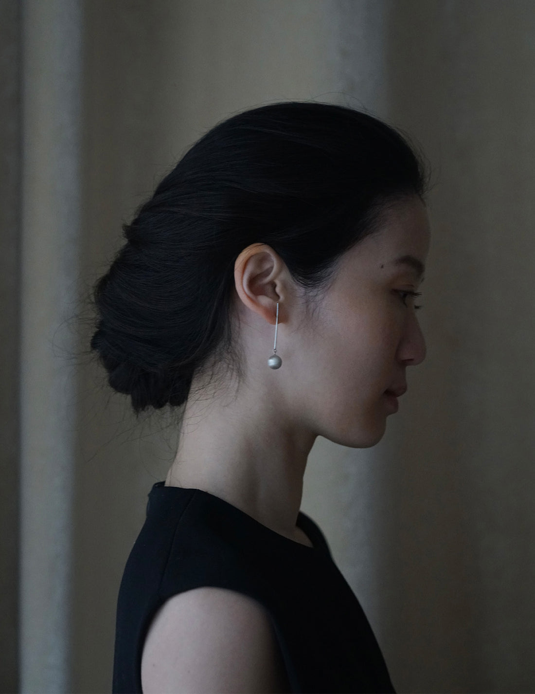 Boucles d'oreilles en argent avec sphères