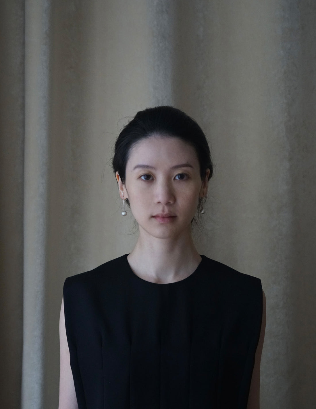 Boucles d'oreilles en argent avec sphères