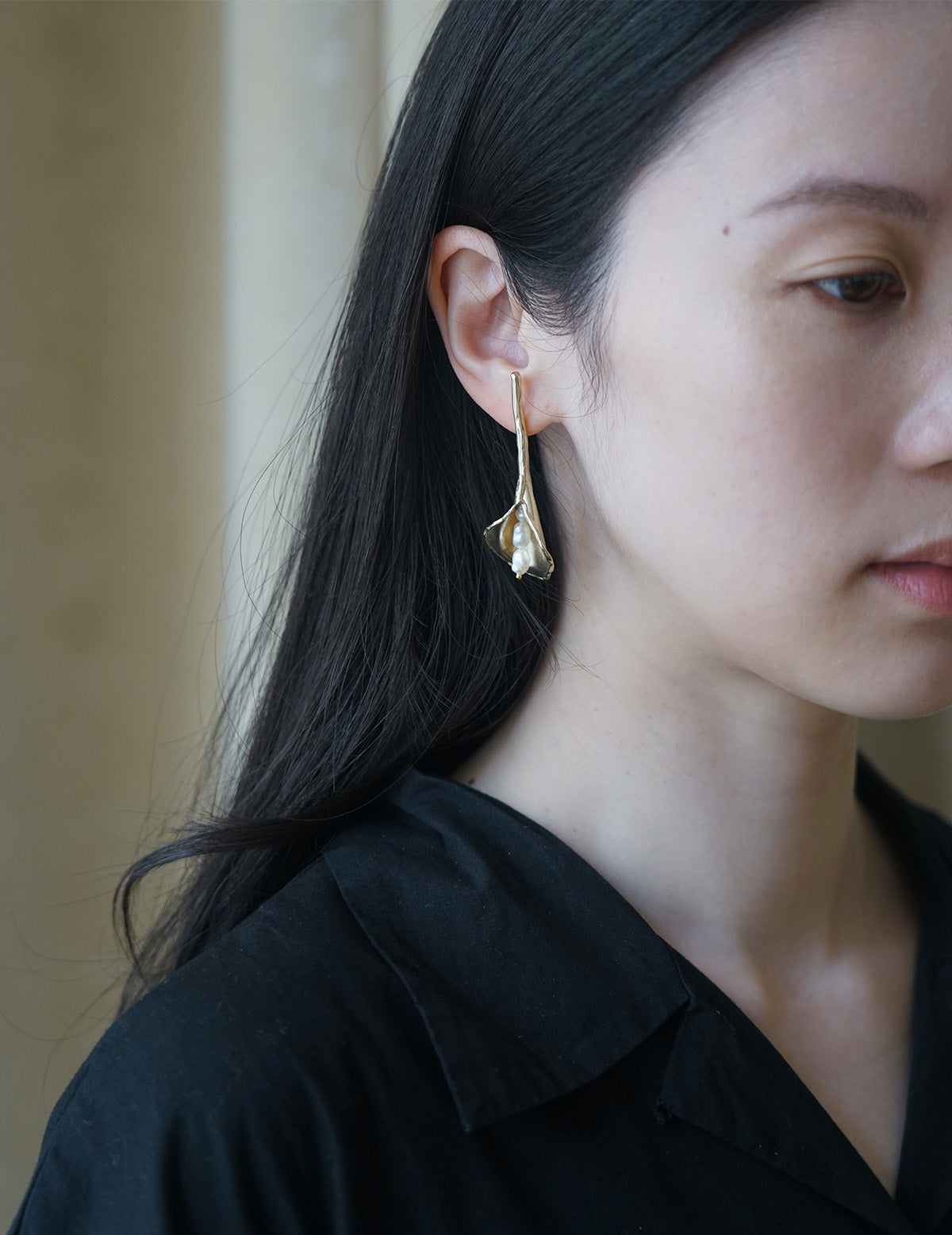 Boucles d'oreilles Calla Lily