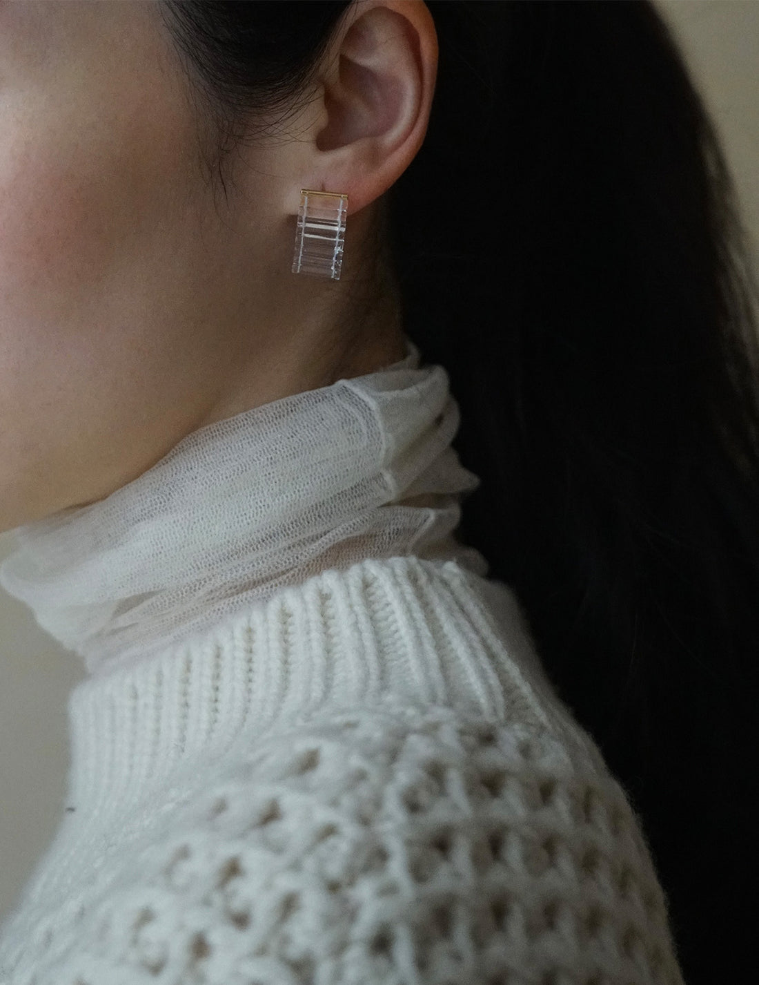 Boucles d'oreilles Solo Continuum