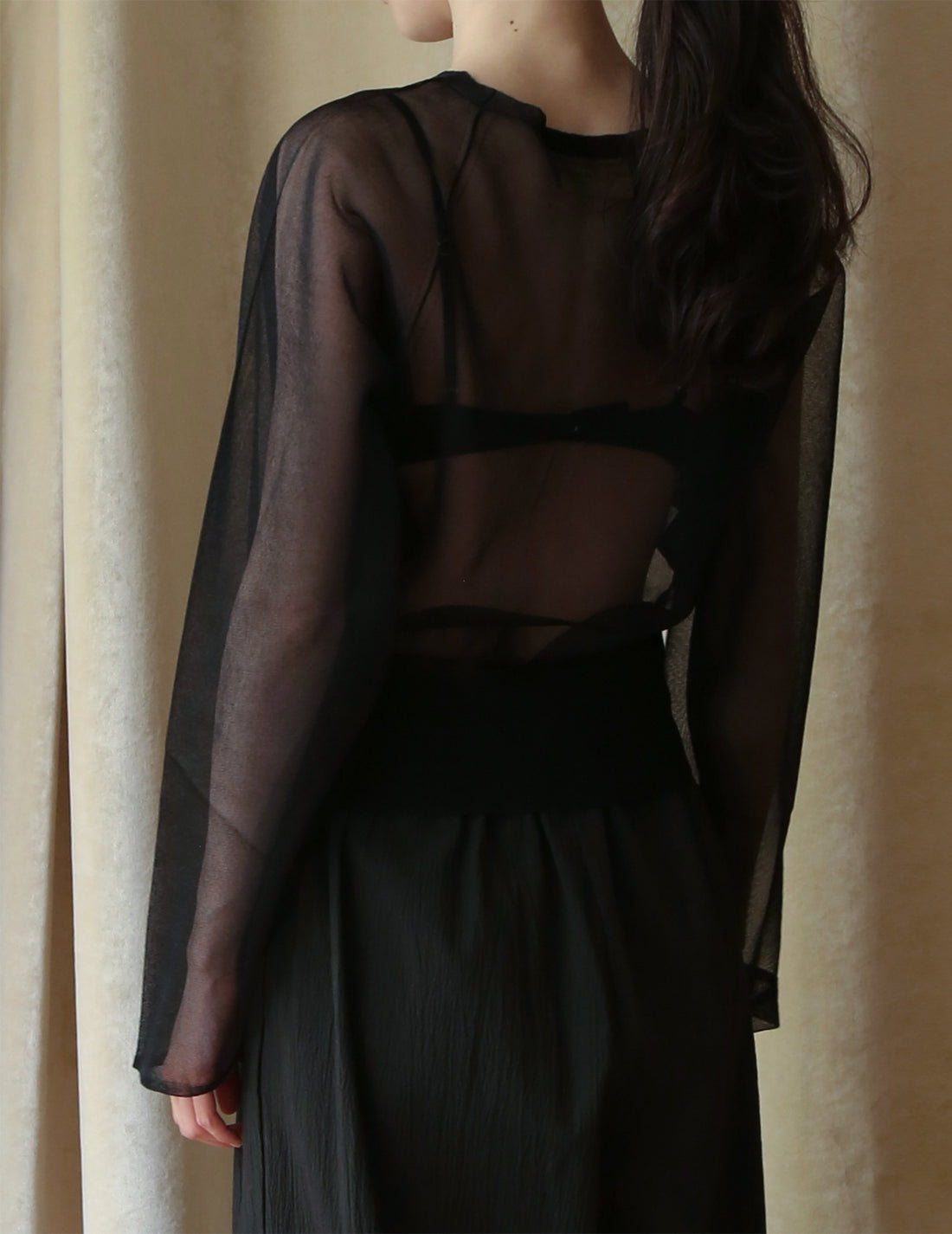 CORTANA | Romy Knitwear Top - Black