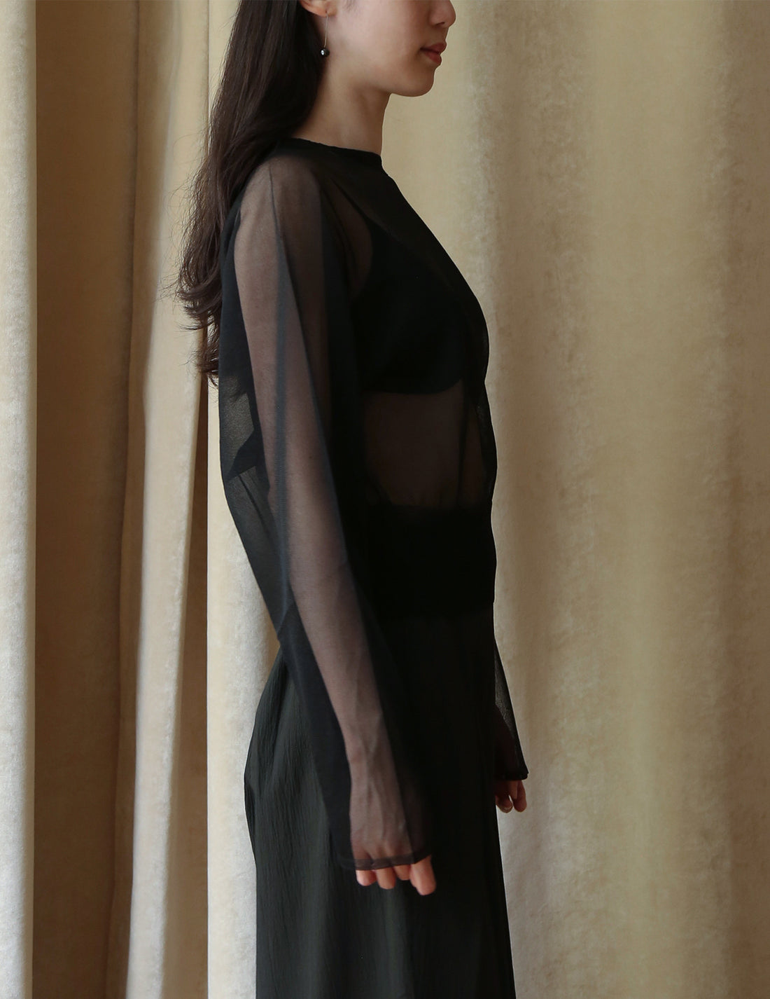 CORTANA | Romy Knitwear Top - Black