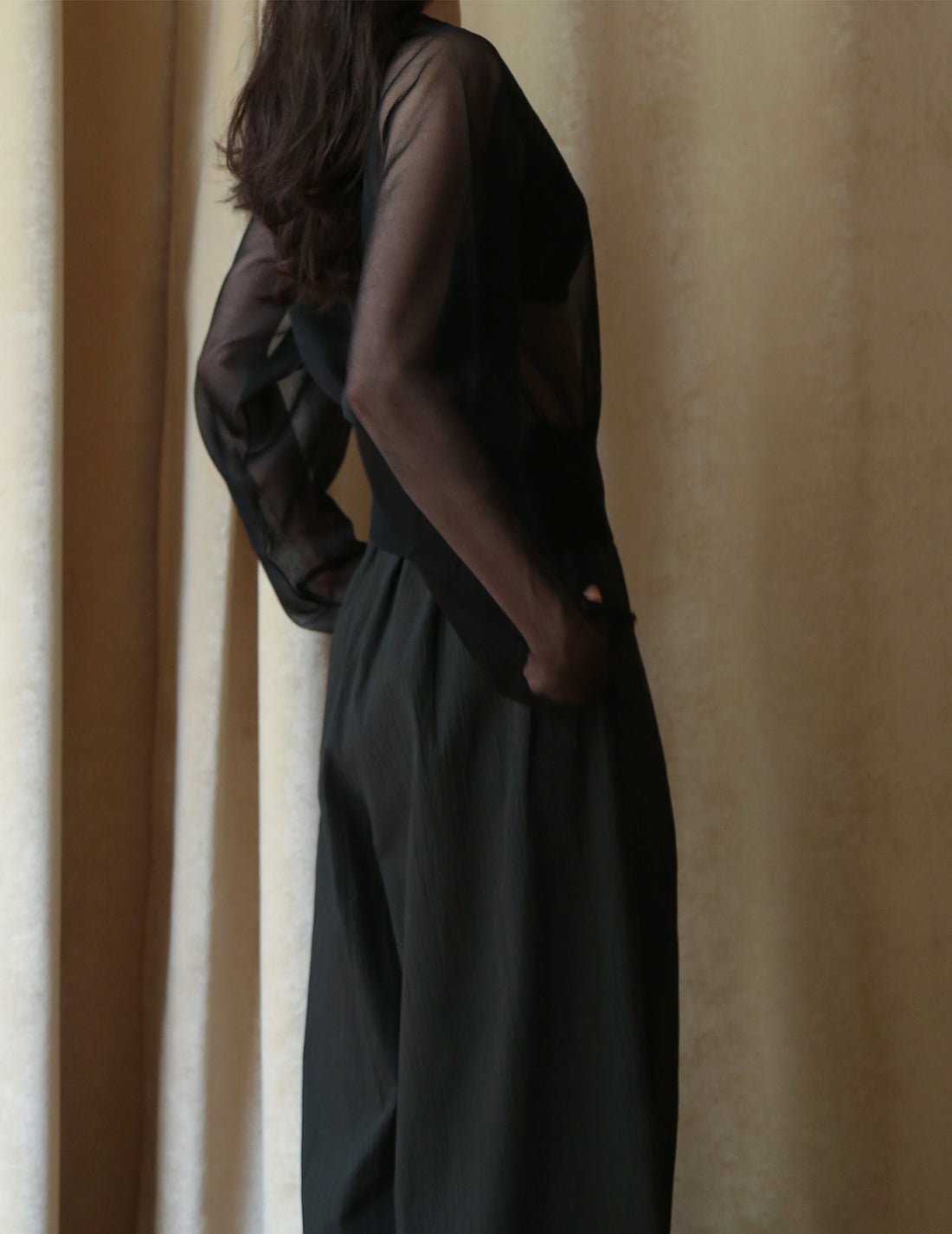 CORTANA | Romy Knitwear Top - Black