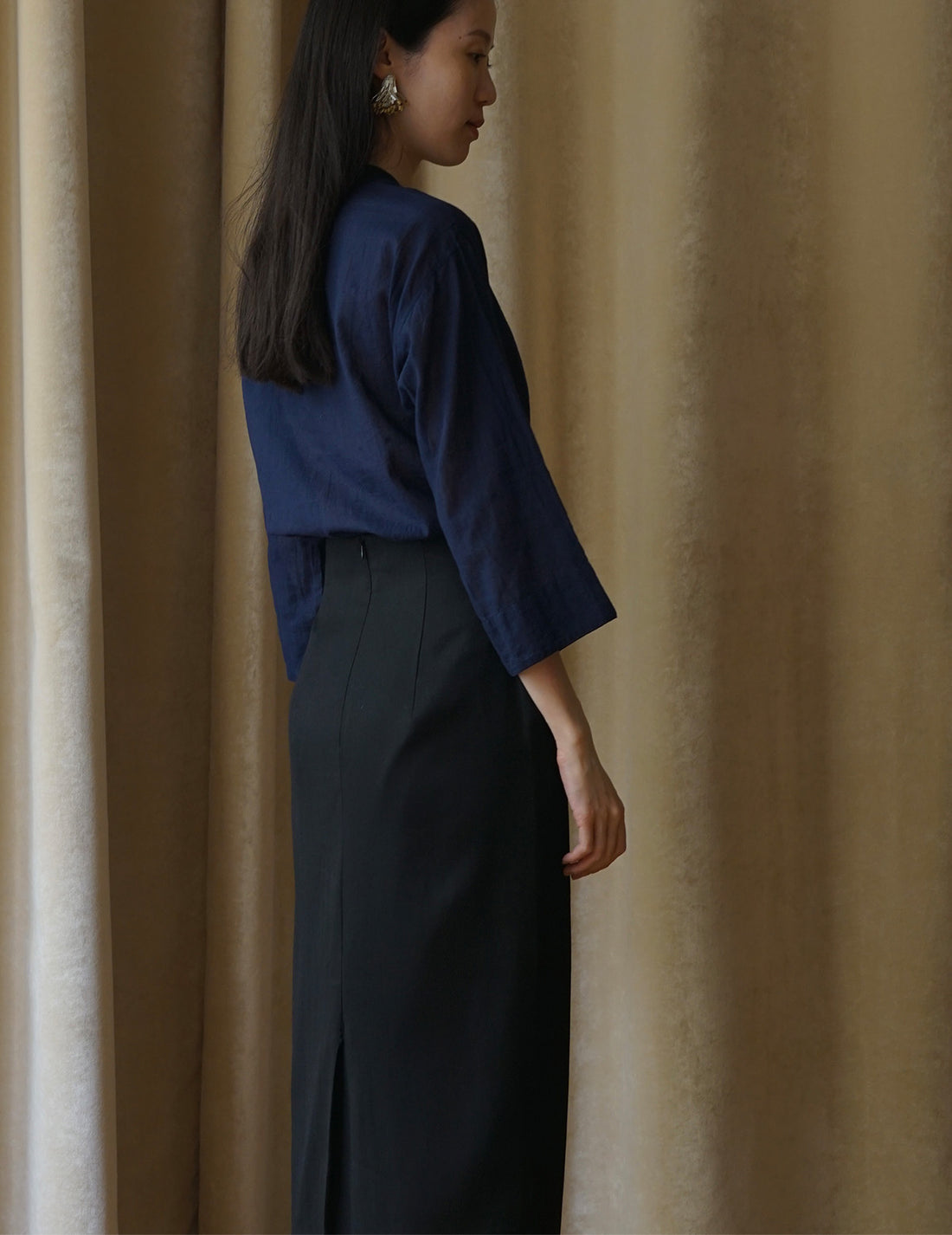 Khadi & Co | Erland Blouse - Indigo