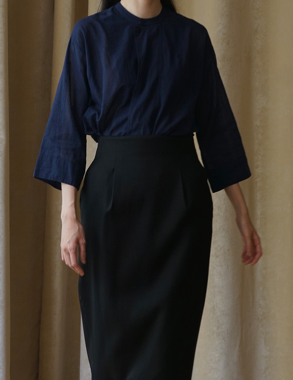 Khadi & Co | Erland Blouse - Indigo