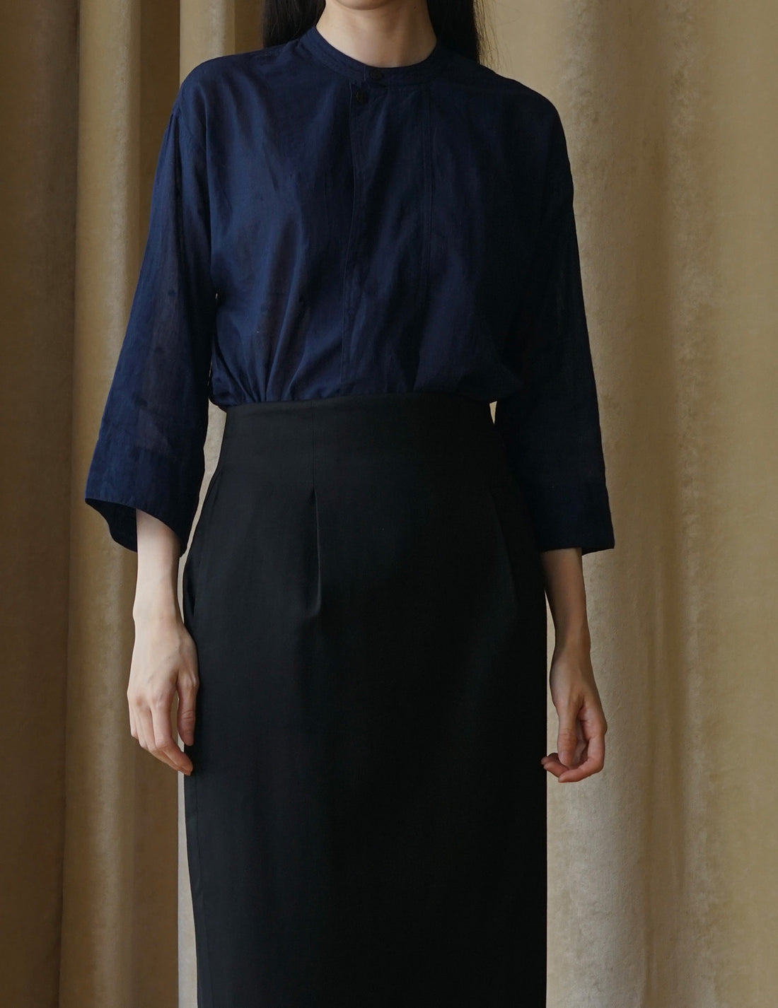 Khadi & Co | Erland Blouse - Indigo