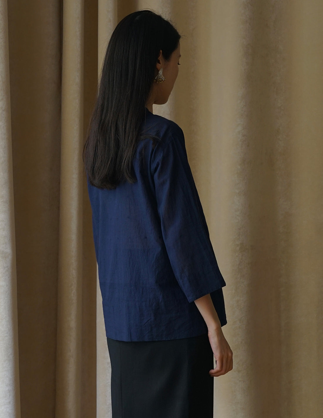 Khadi & Co | Erland Blouse - Indigo