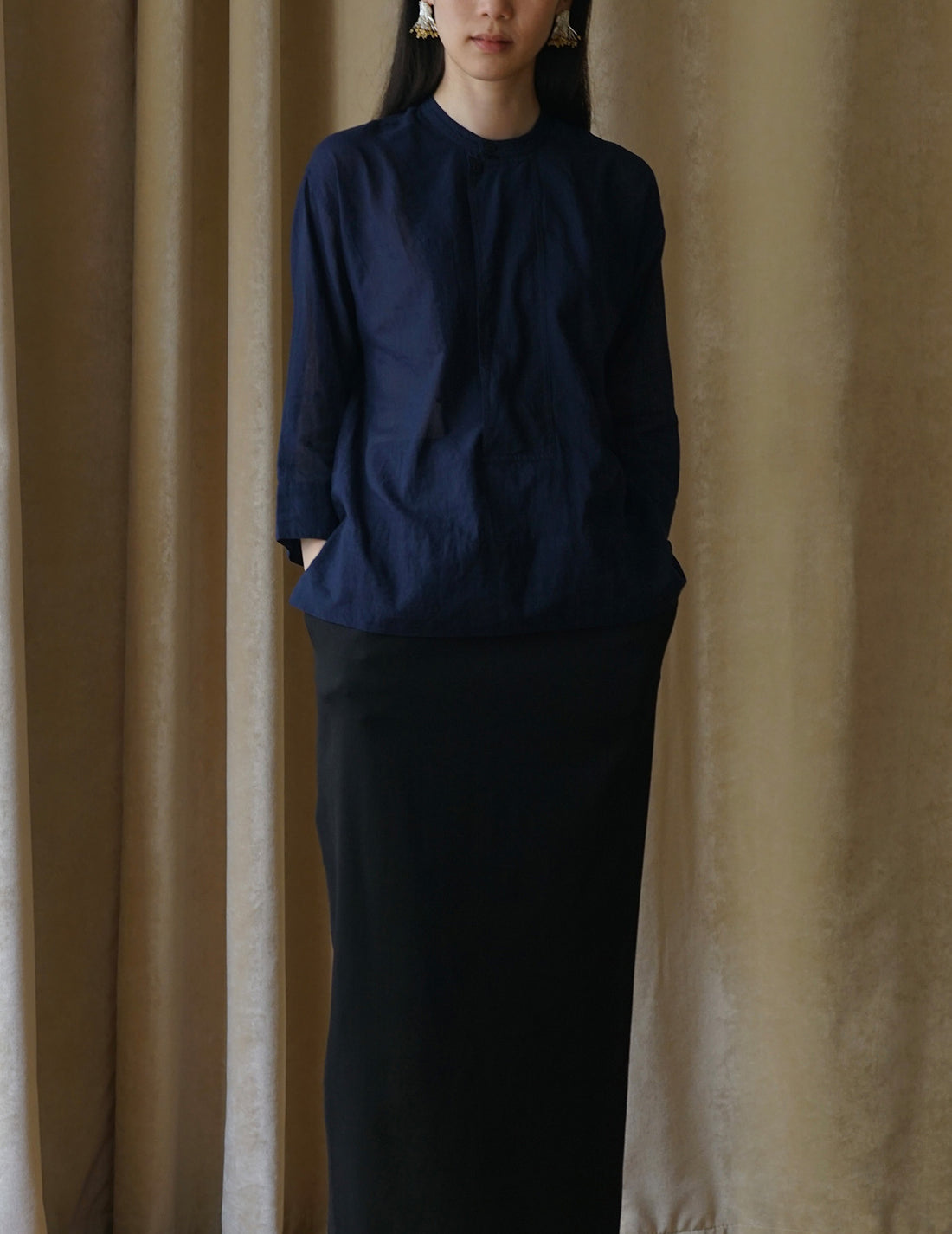 Khadi & Co | Erland Blouse - Indigo