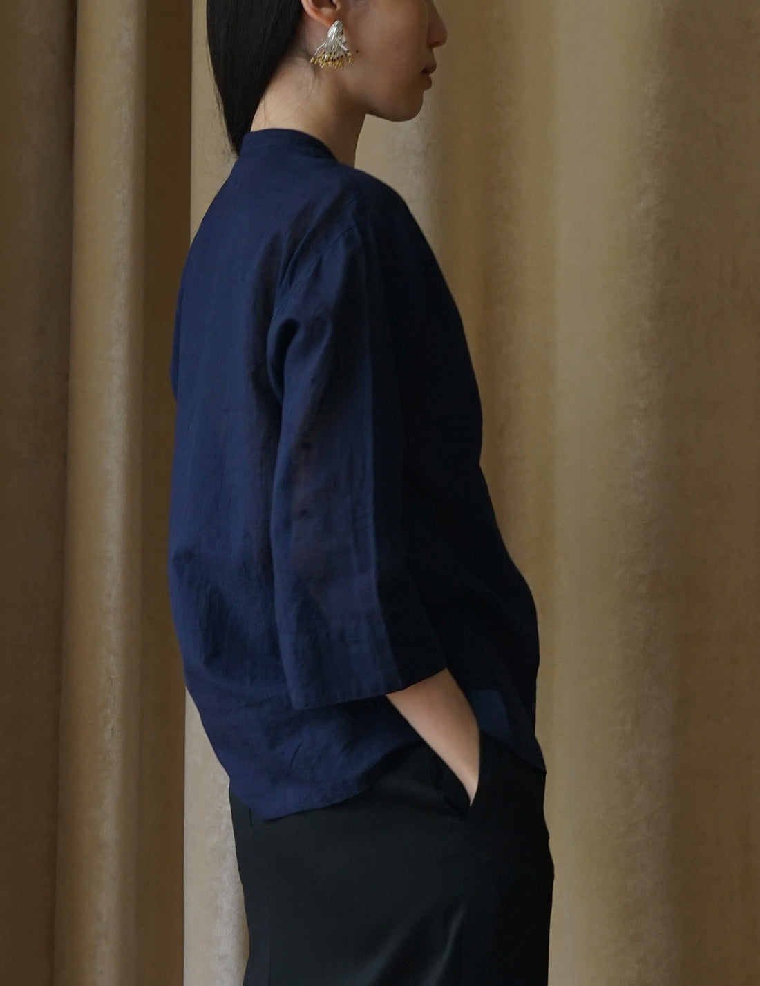 Khadi & Co | Erland Blouse - Indigo