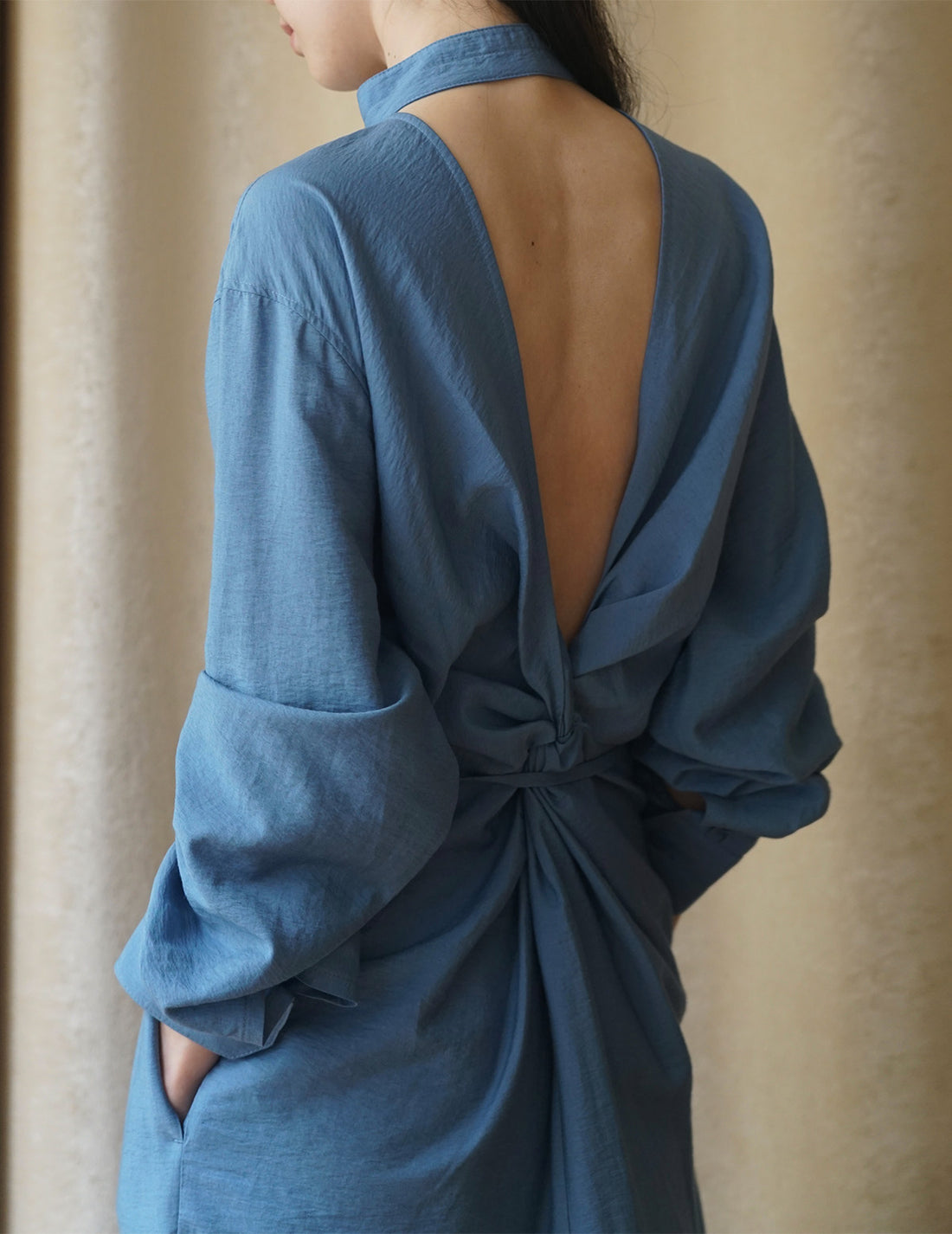 LE17SEPTEMBRE | Backless Tied Long Dress