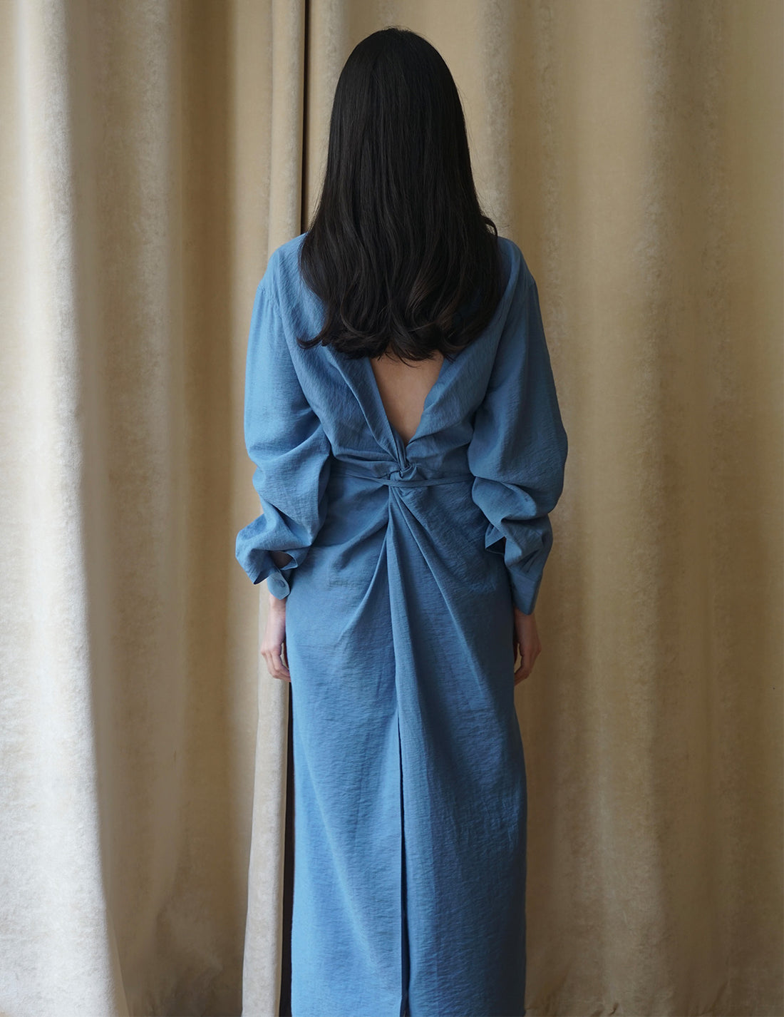 LE17SEPTEMBRE | Backless Tied Long Dress