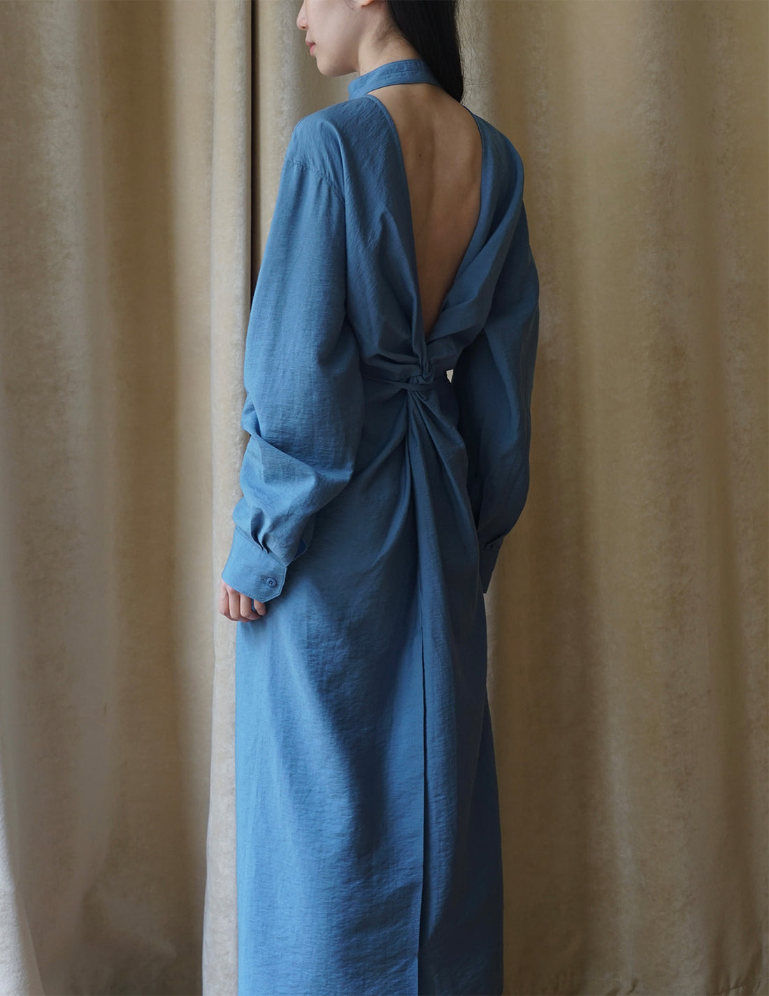 LE17SEPTEMBRE | Backless Tied Long Dress