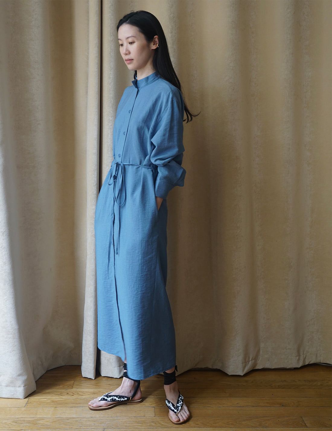 LE17SEPTEMBRE | Backless Tied Long Dress