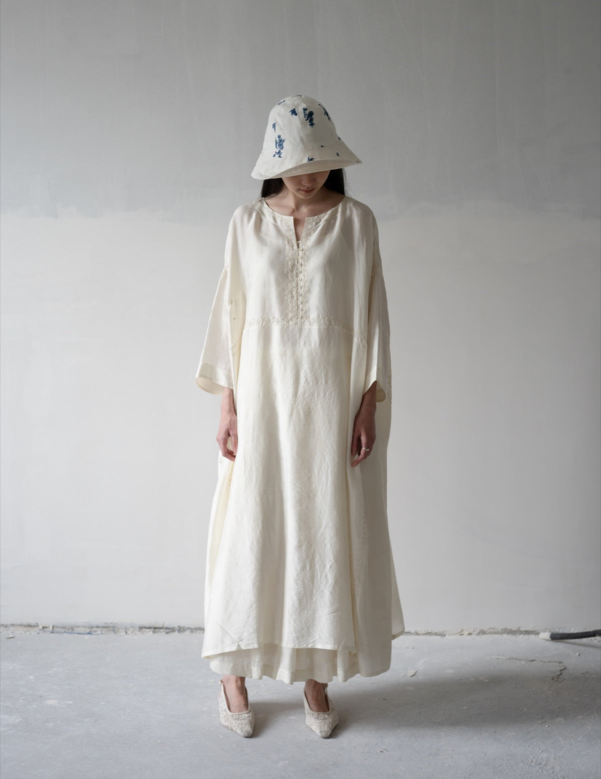 Reversible Bucket Hat・Indigo Print