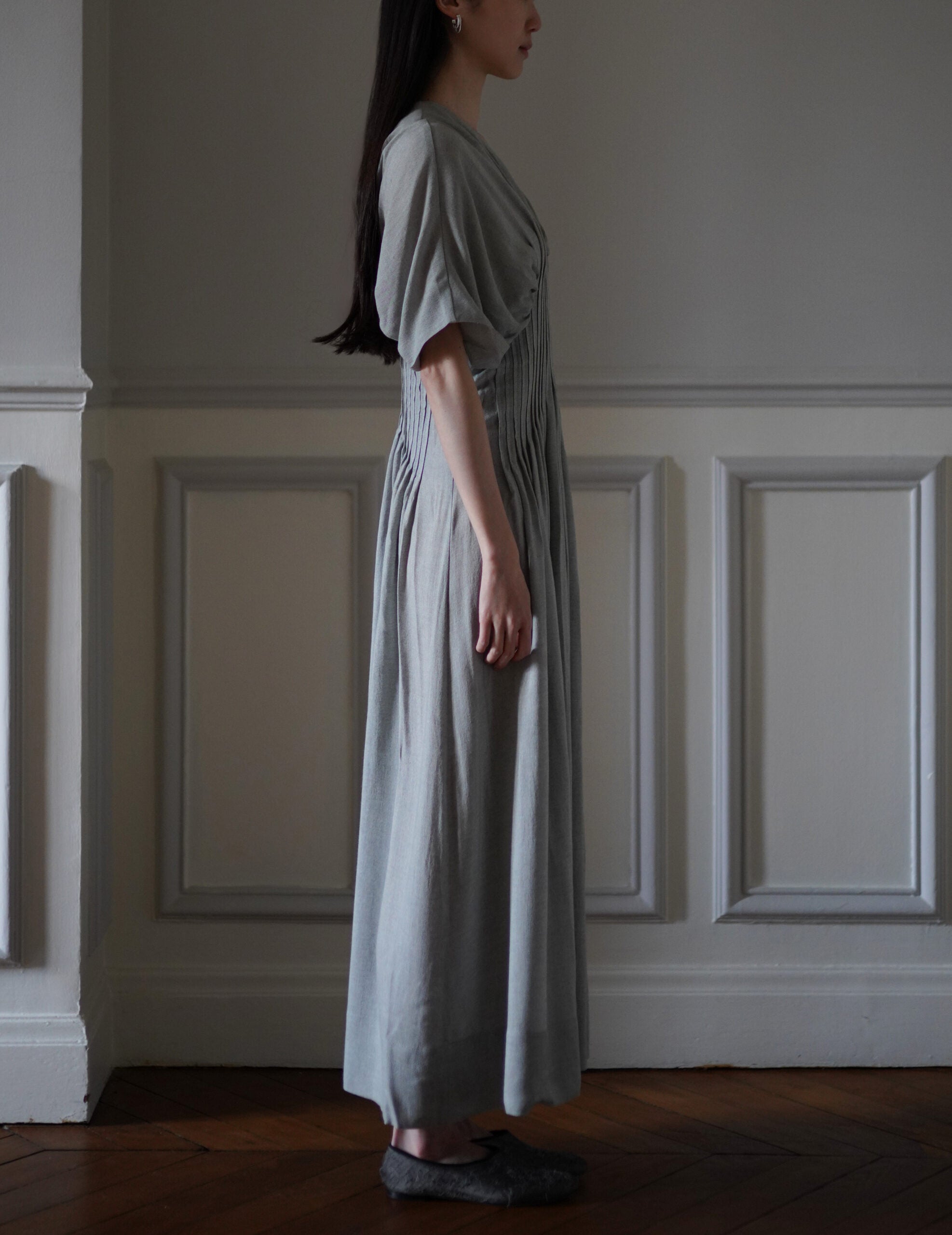 Mark Kenly Domino Tan | Dashika Dress・ Light Moss