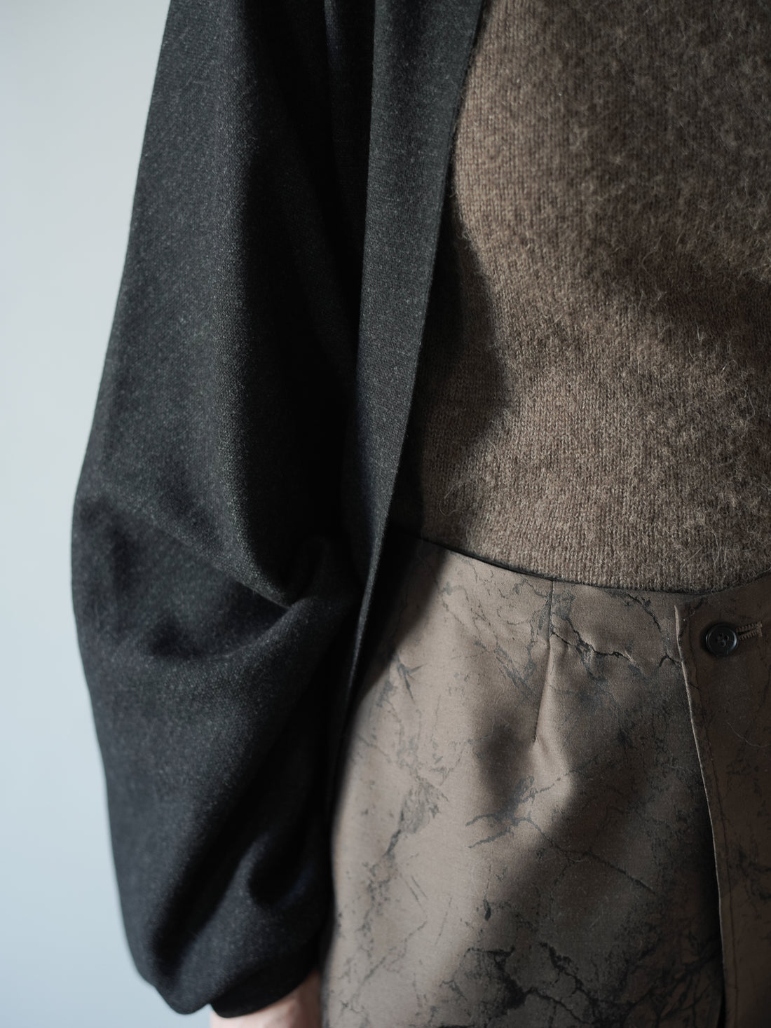 FABIOLA COAT • Black Melange