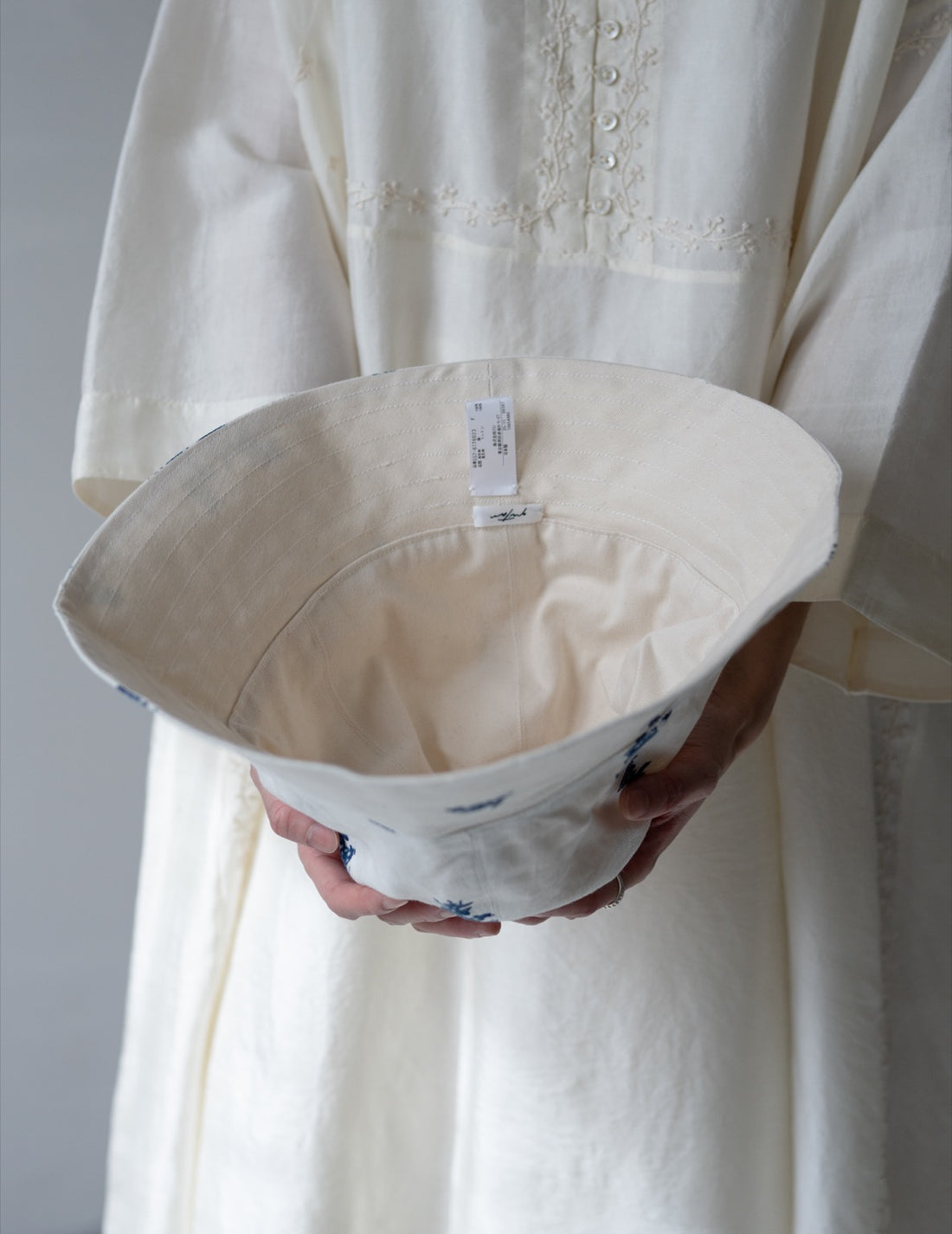 Reversible Bucket Hat・Indigo Print