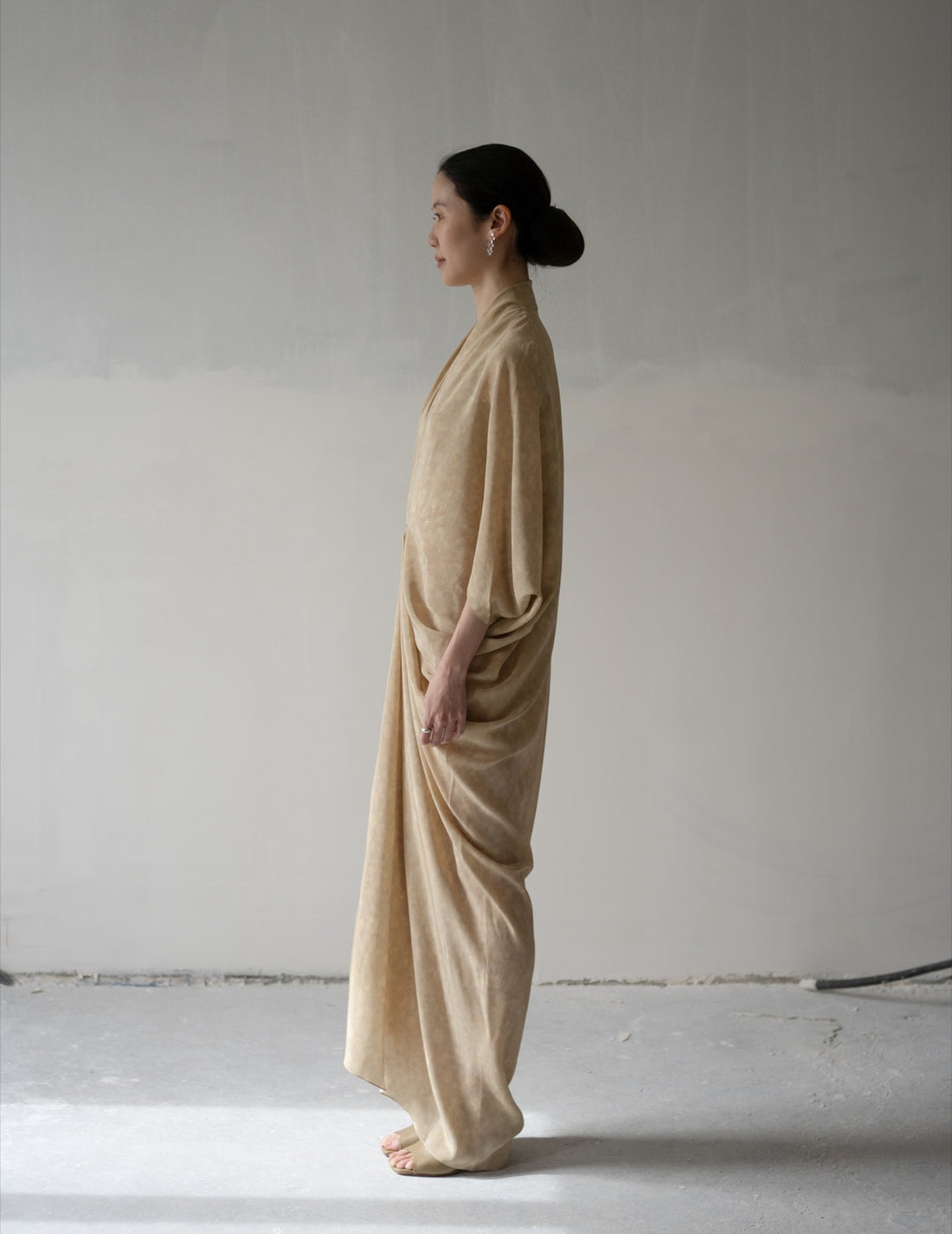 Mayu Silk Dress・Flora Print