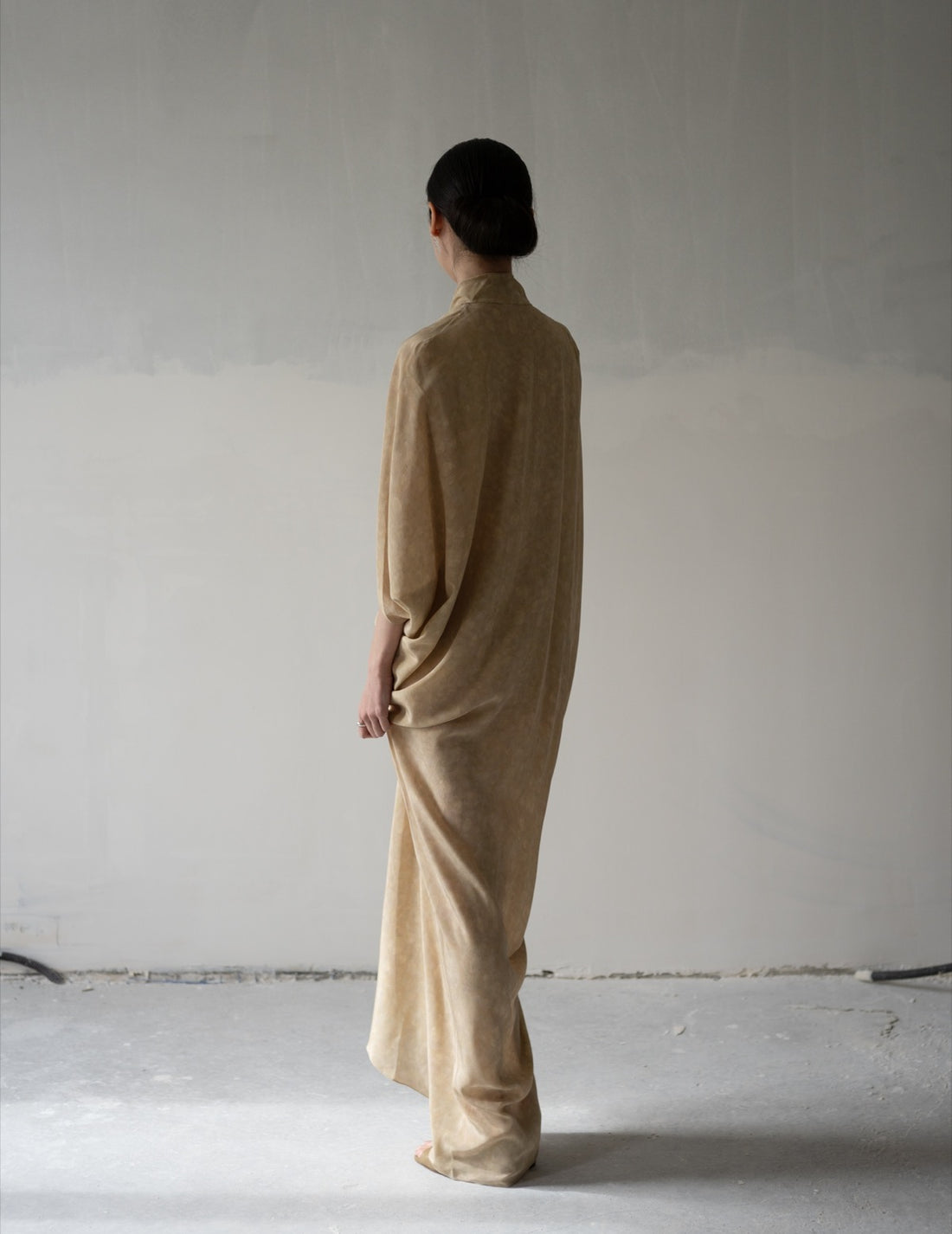 Mayu Silk Dress・Flora Print