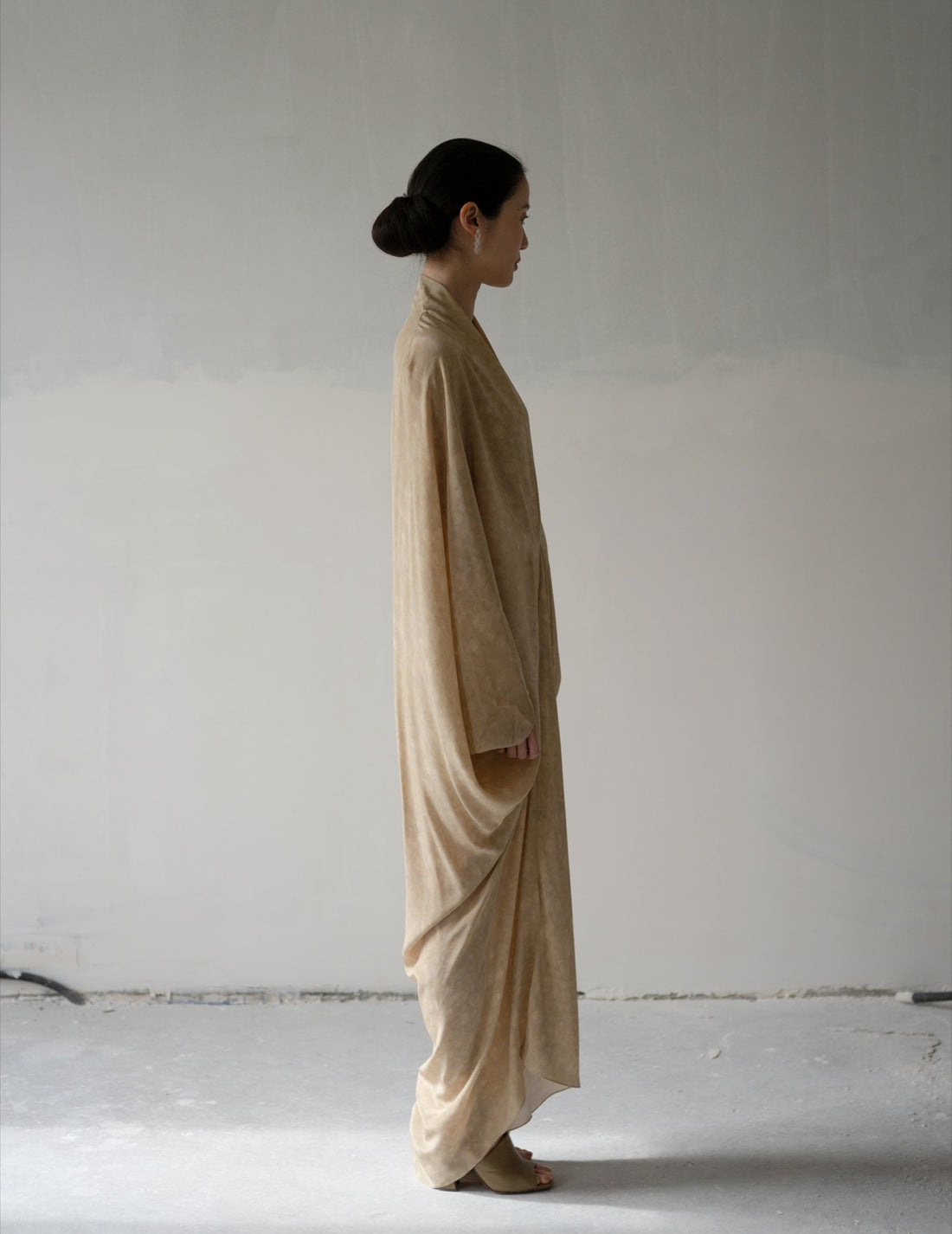Mayu Silk Dress・Flora Print