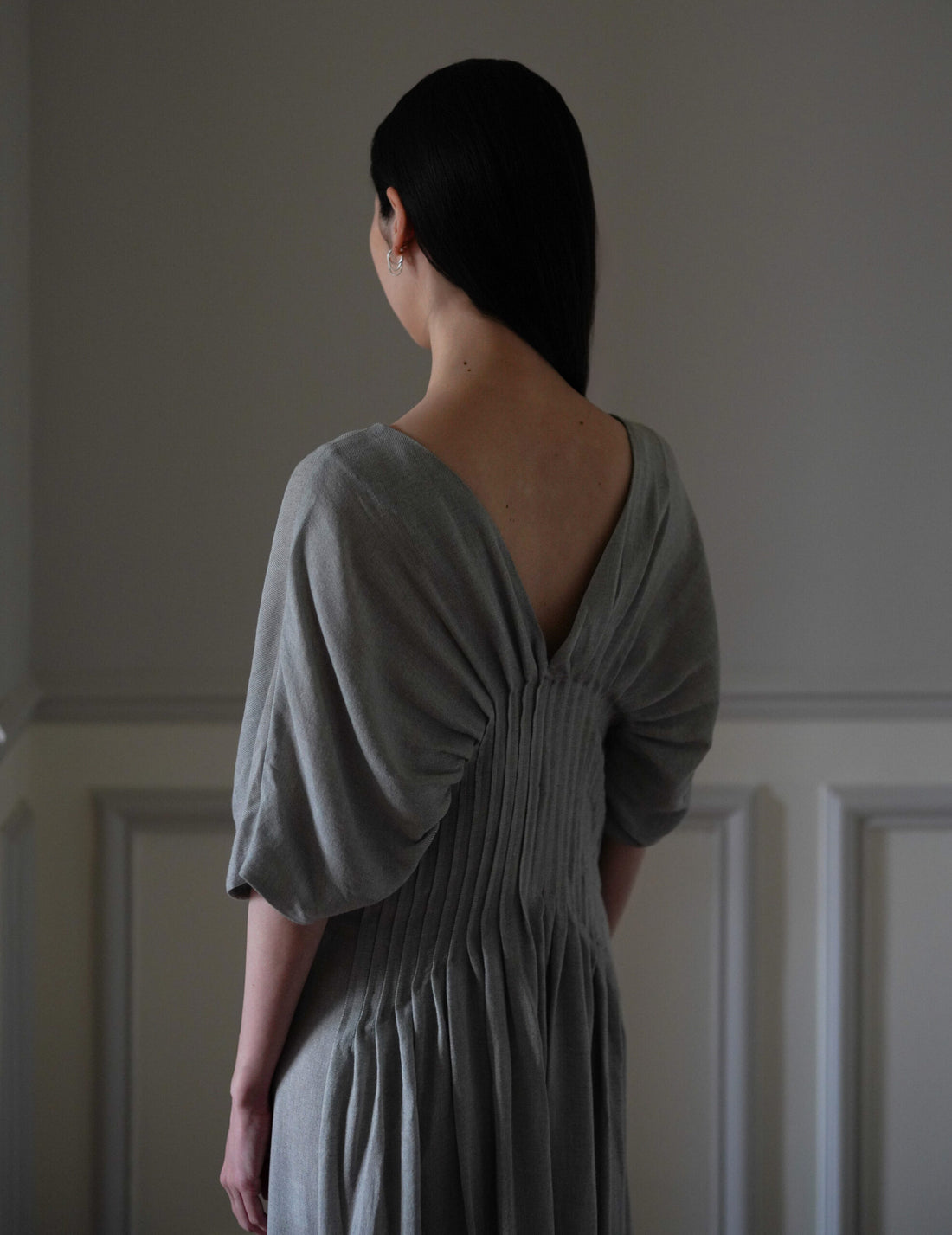 Mark Kenly Domino Tan | Dashika Dress・ Light Moss