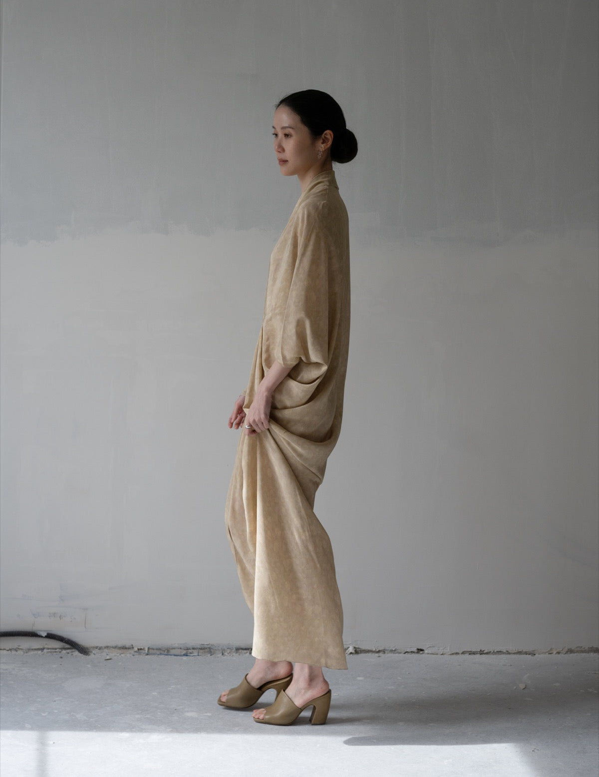 Mayu Silk Dress・Flora Print