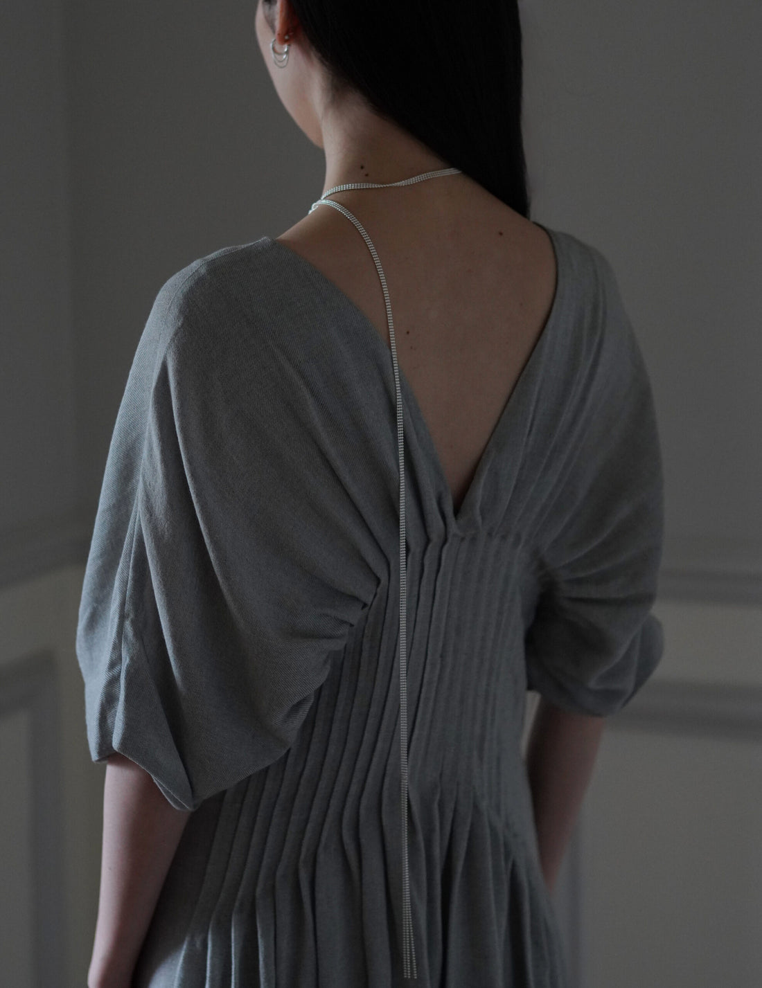 MAGGOOSH | ALTAR SCARF Necklace・Silver