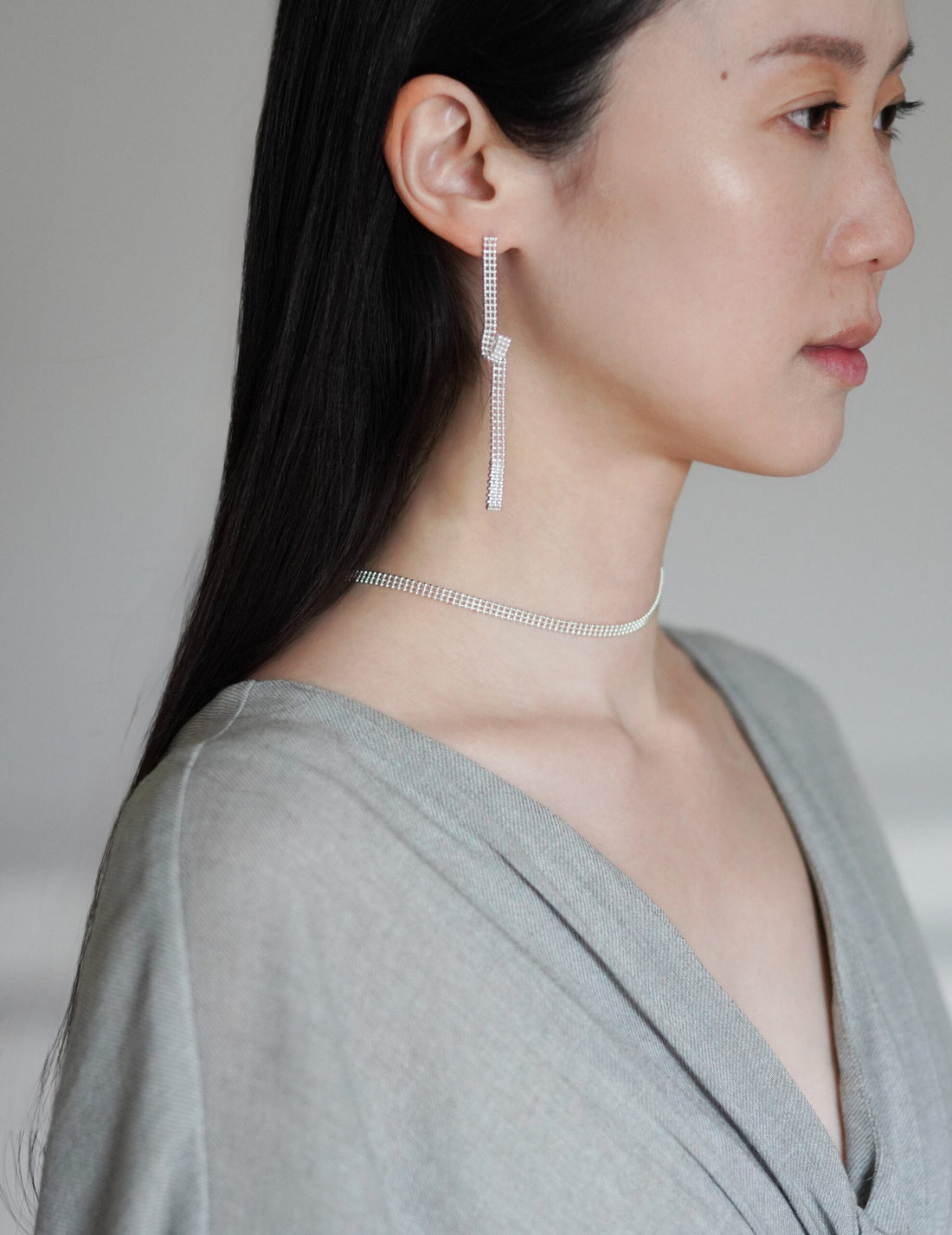 MAGGOOSH | SWIRL Earrings・Silver