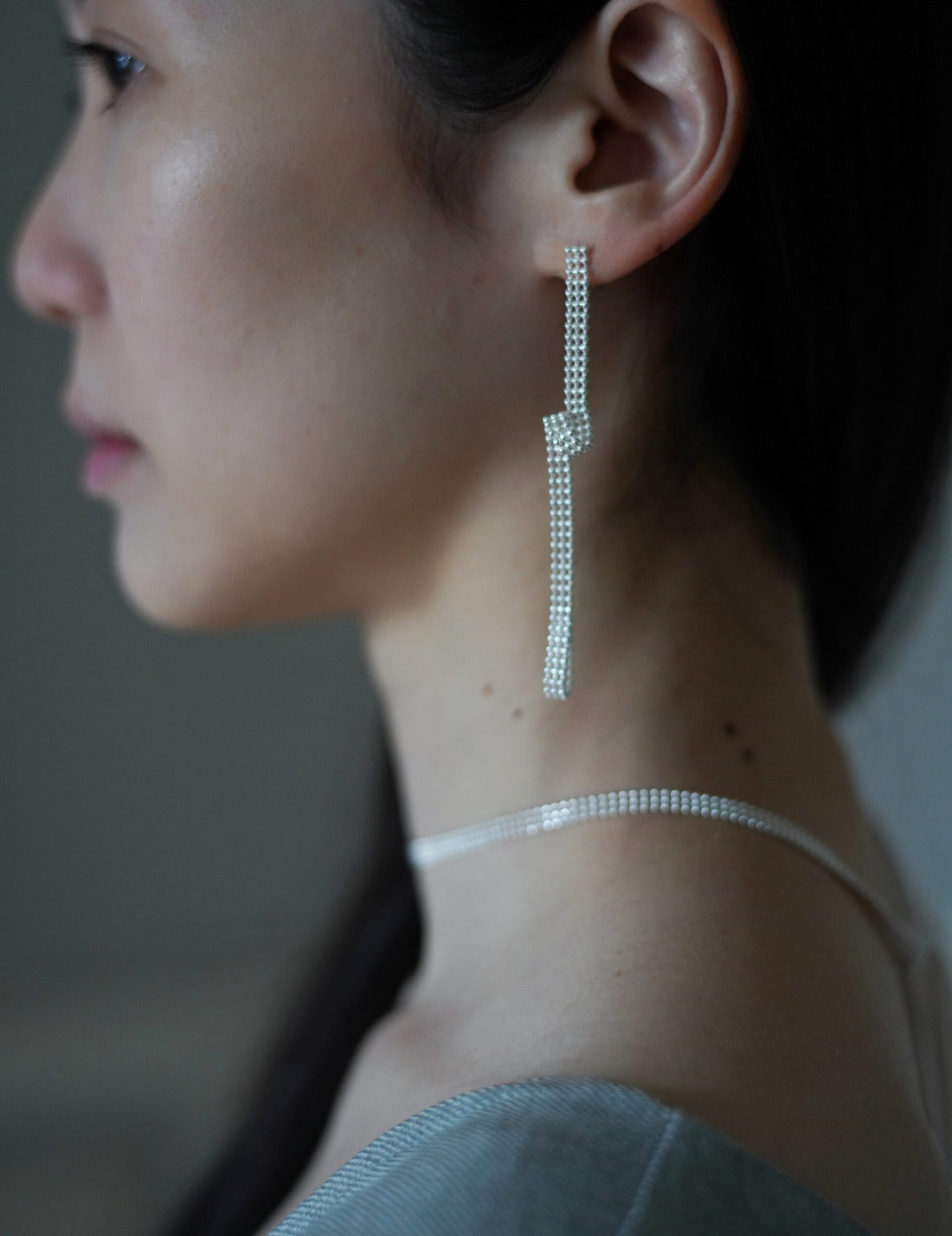 MAGGOOSH | SWIRL Earrings・Silver