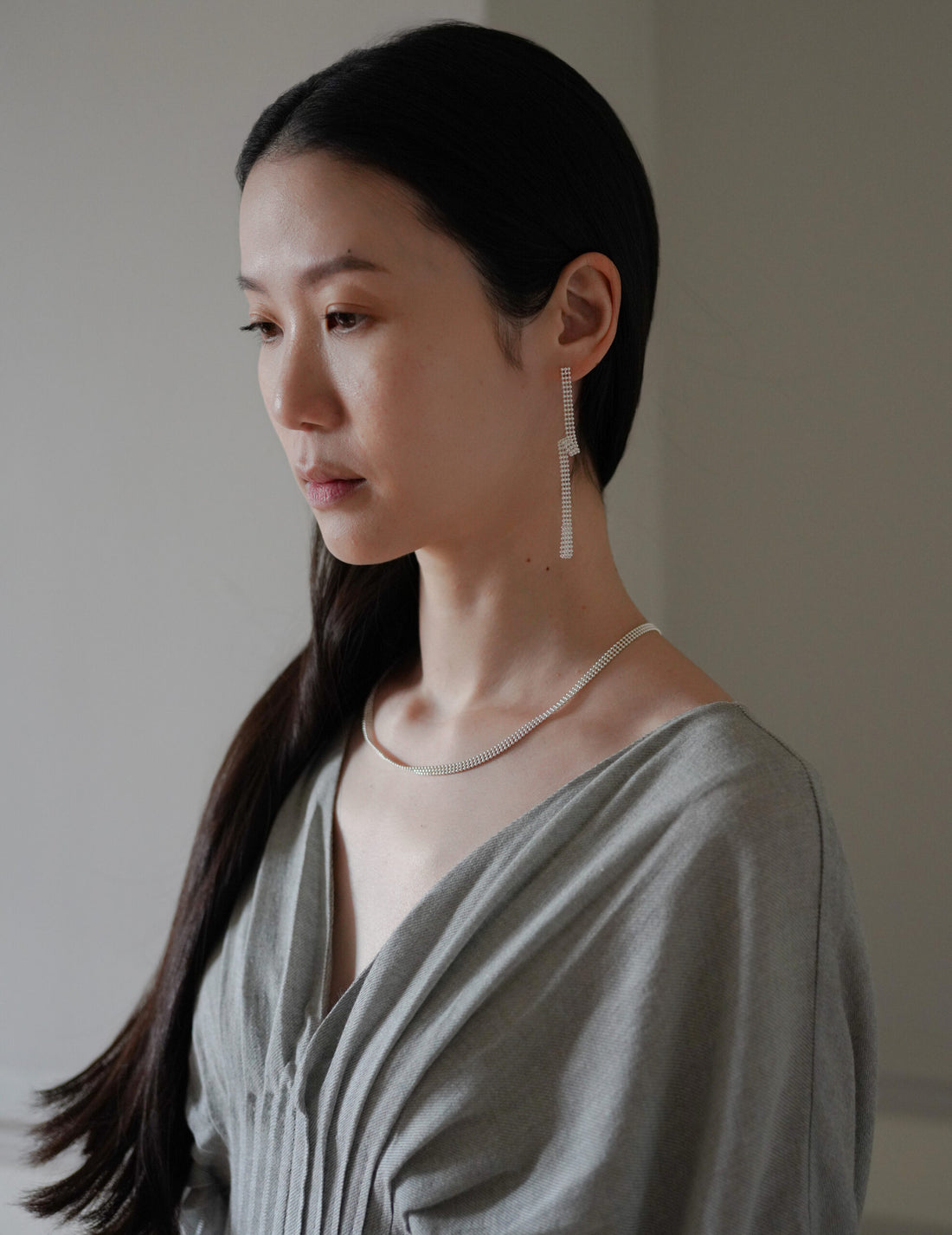 MAGGOOSH | SWIRL Earrings・Silver