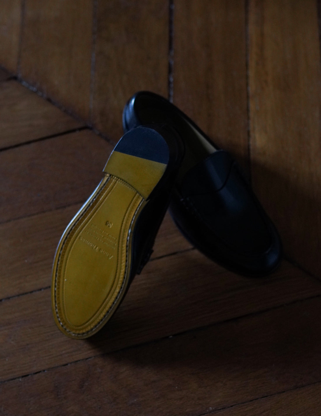 Anne Thomas | Marie Cécile Loafers・Polido Black