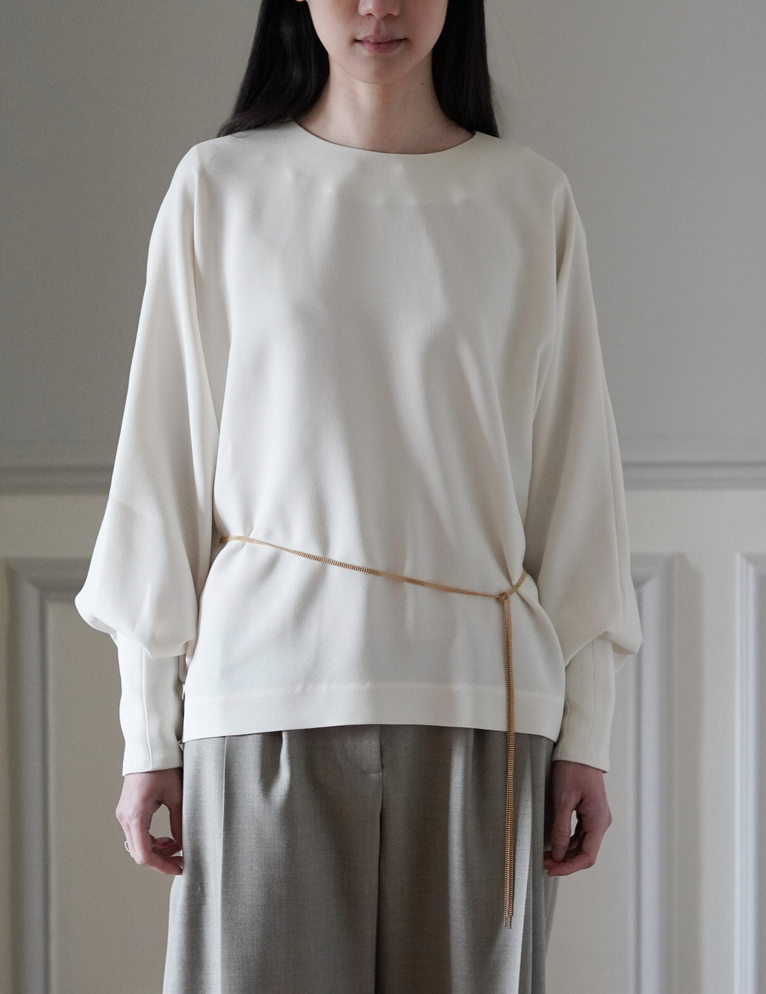 MAGGOOSH | ALTAR SCARF Necklace・ Gold