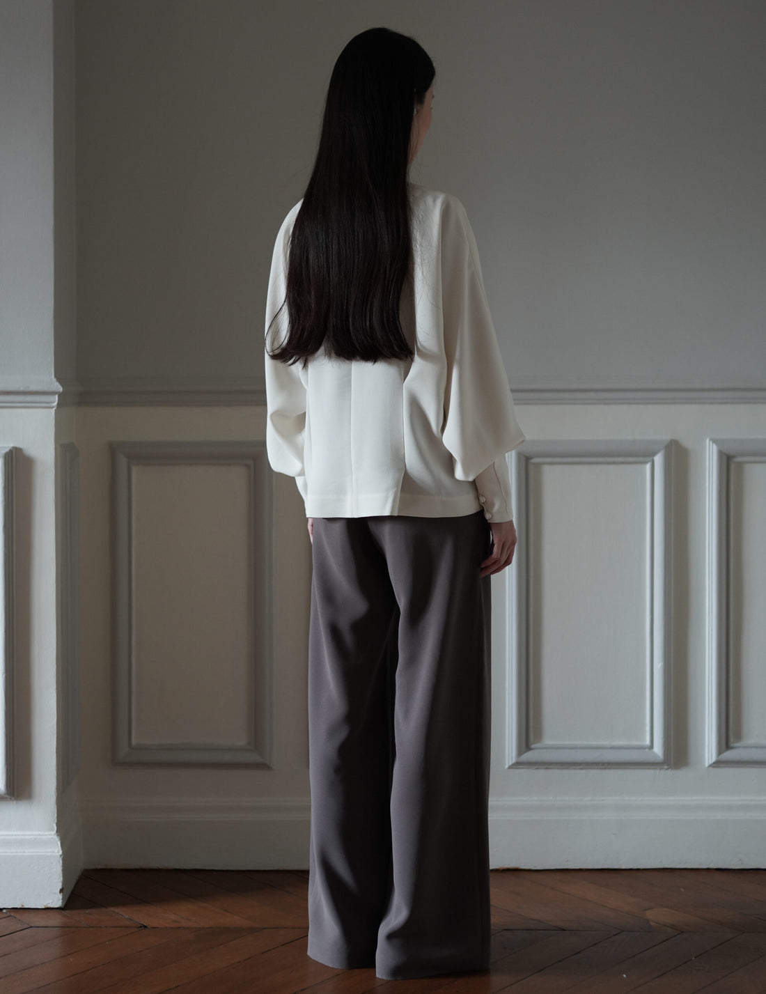 Mark Kenly Domino Tan | Palmira Pants・Dark Moss