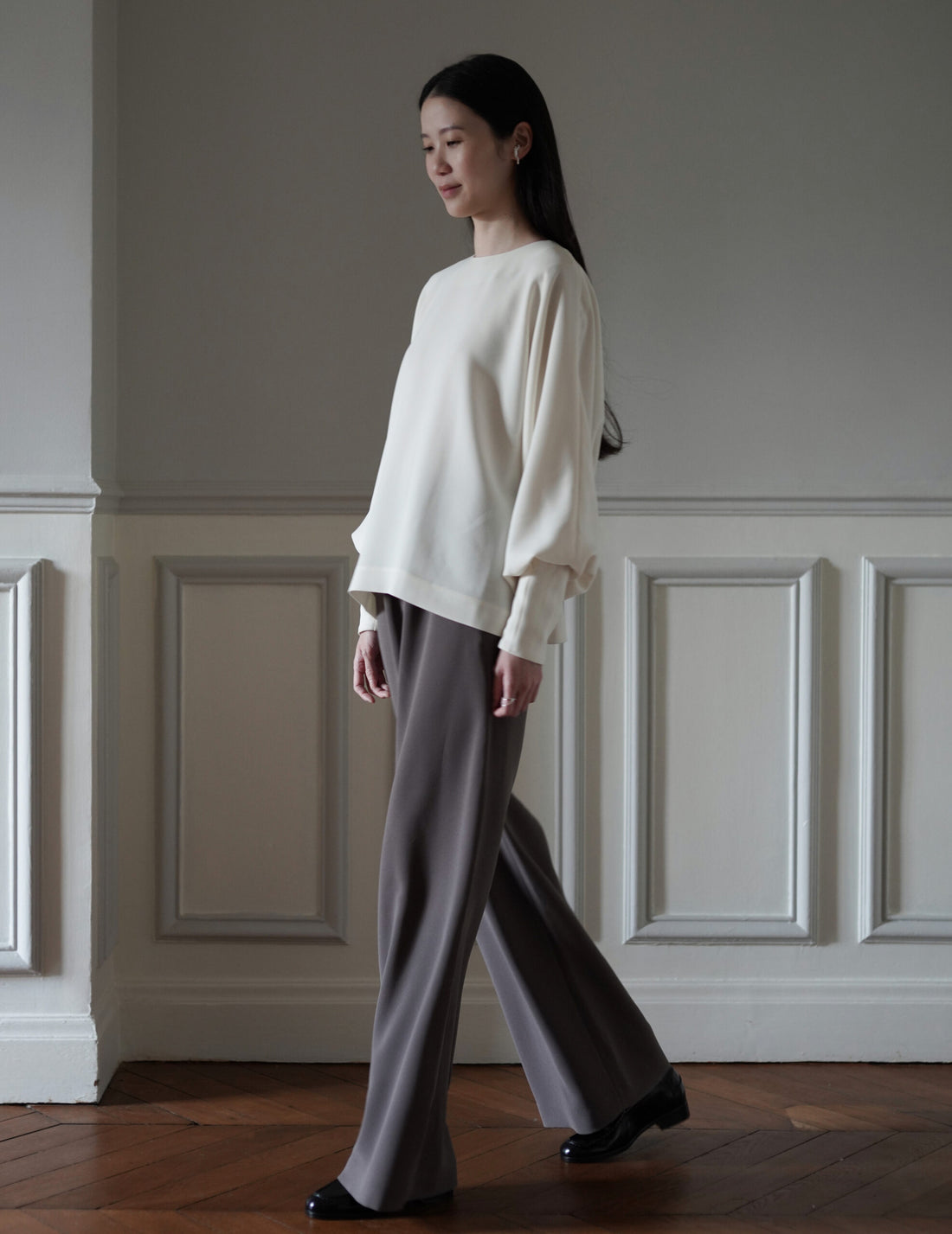 Mark Kenly Domino Tan | Palmira Pants・Dark Moss