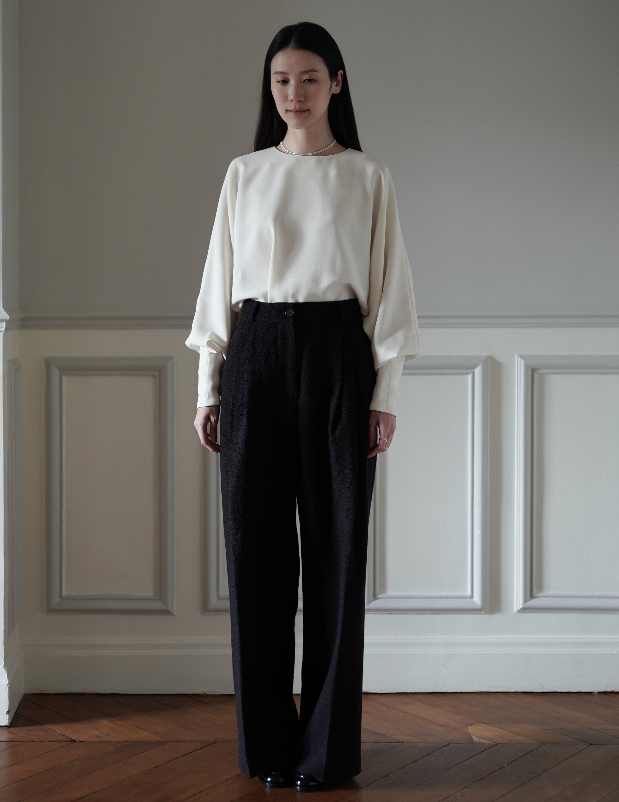 Paola Pants・Dark Brown