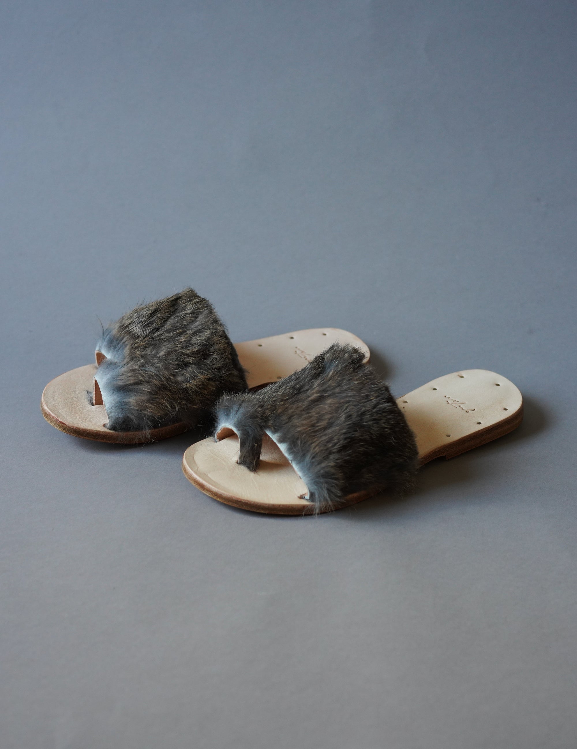 QUITAN | Fur Sandals・Natural