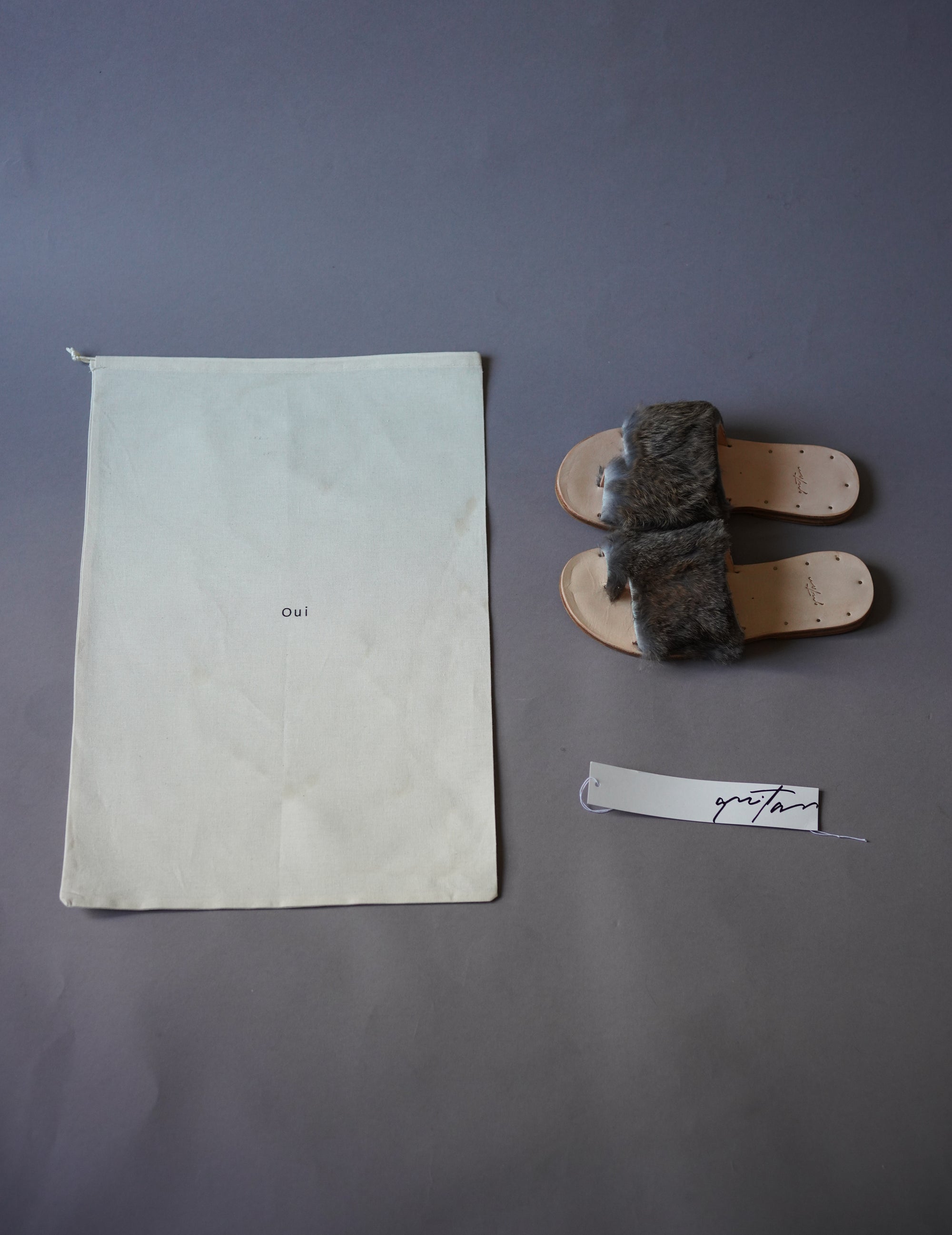 Fur Sandals・Natural