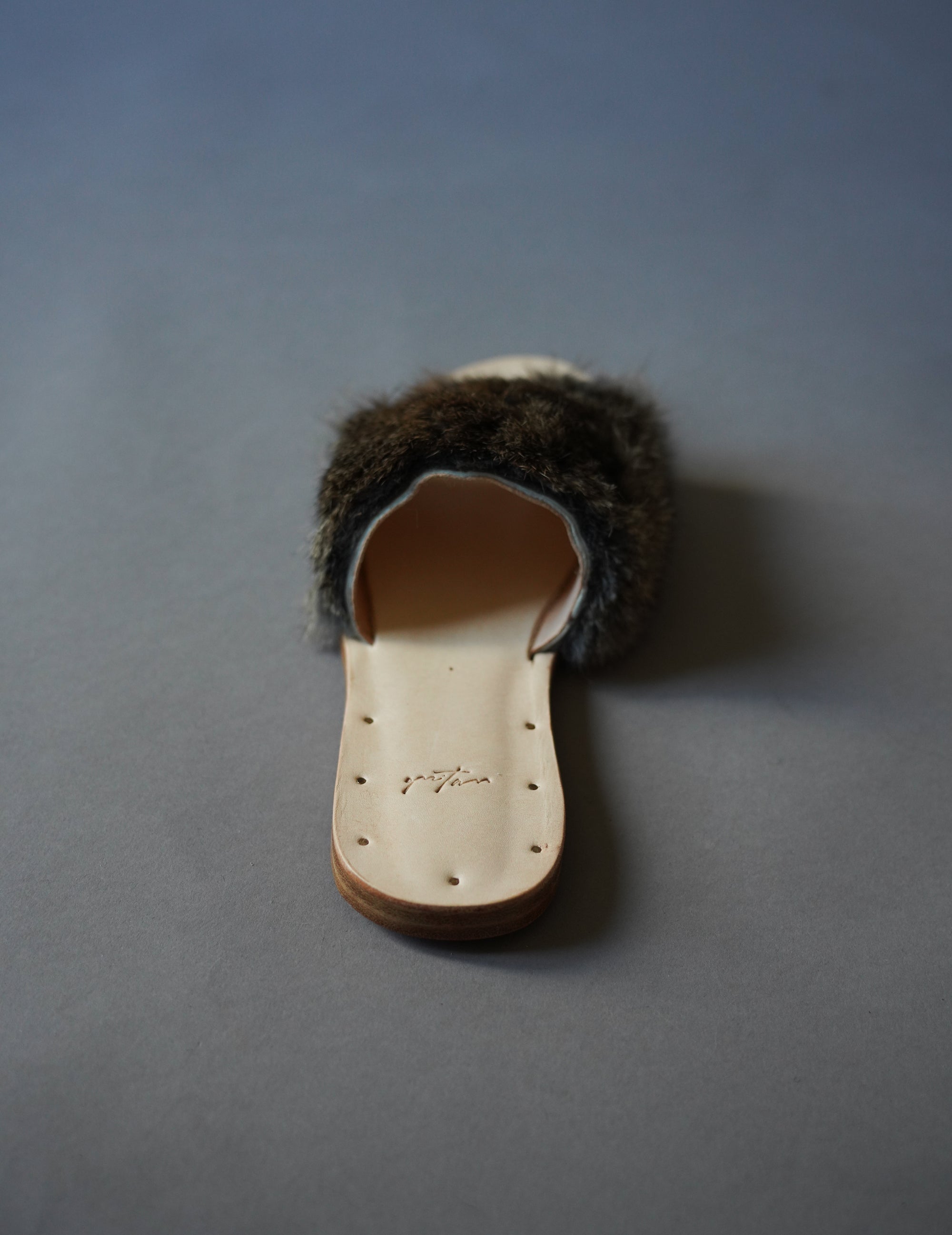 Fur Sandals・Natural