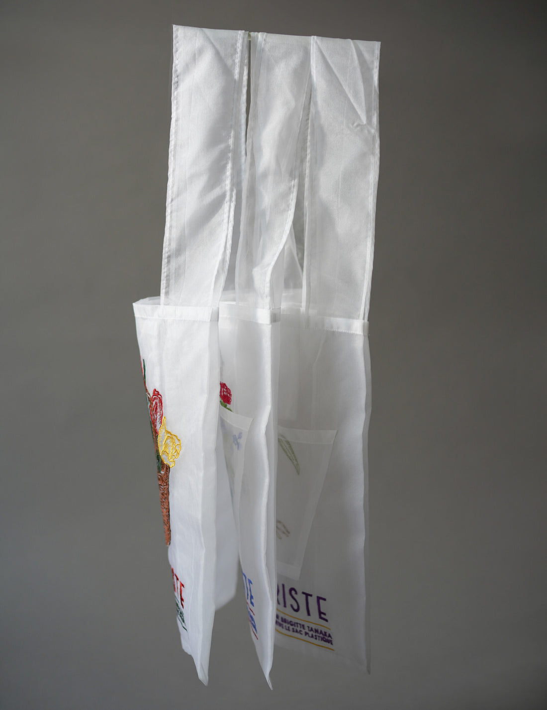 Brigitte Tanaka | Florist Basket Embroidered Organza Bag