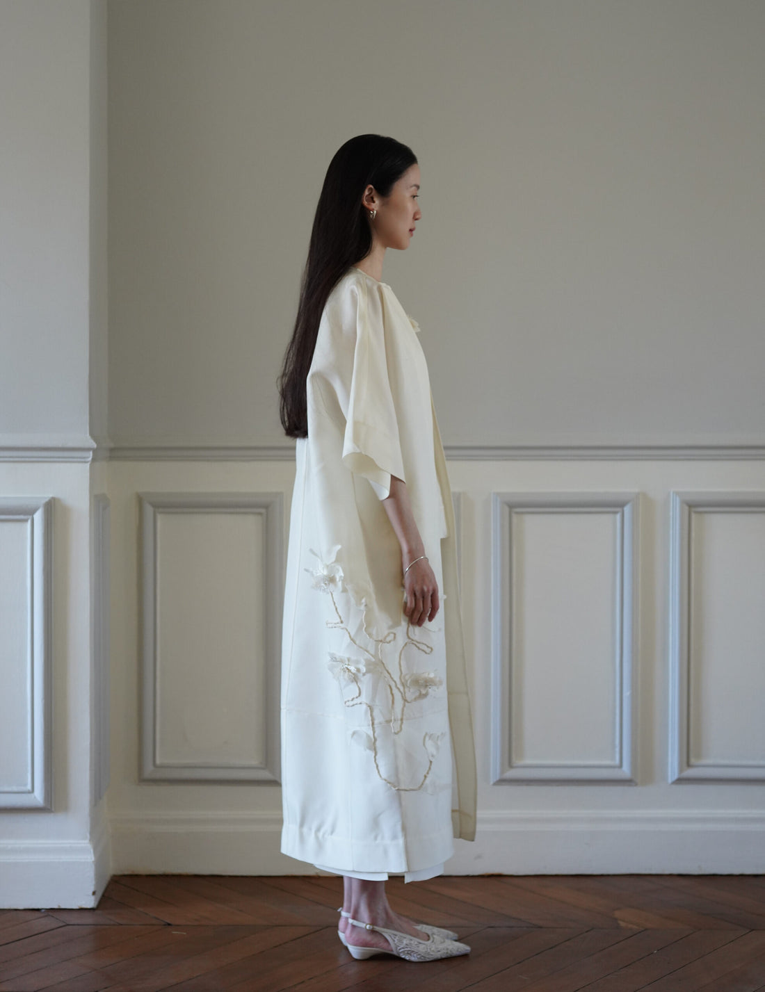 Mark Kenly Domino Tan | Atelier Cova Coat・Ivory