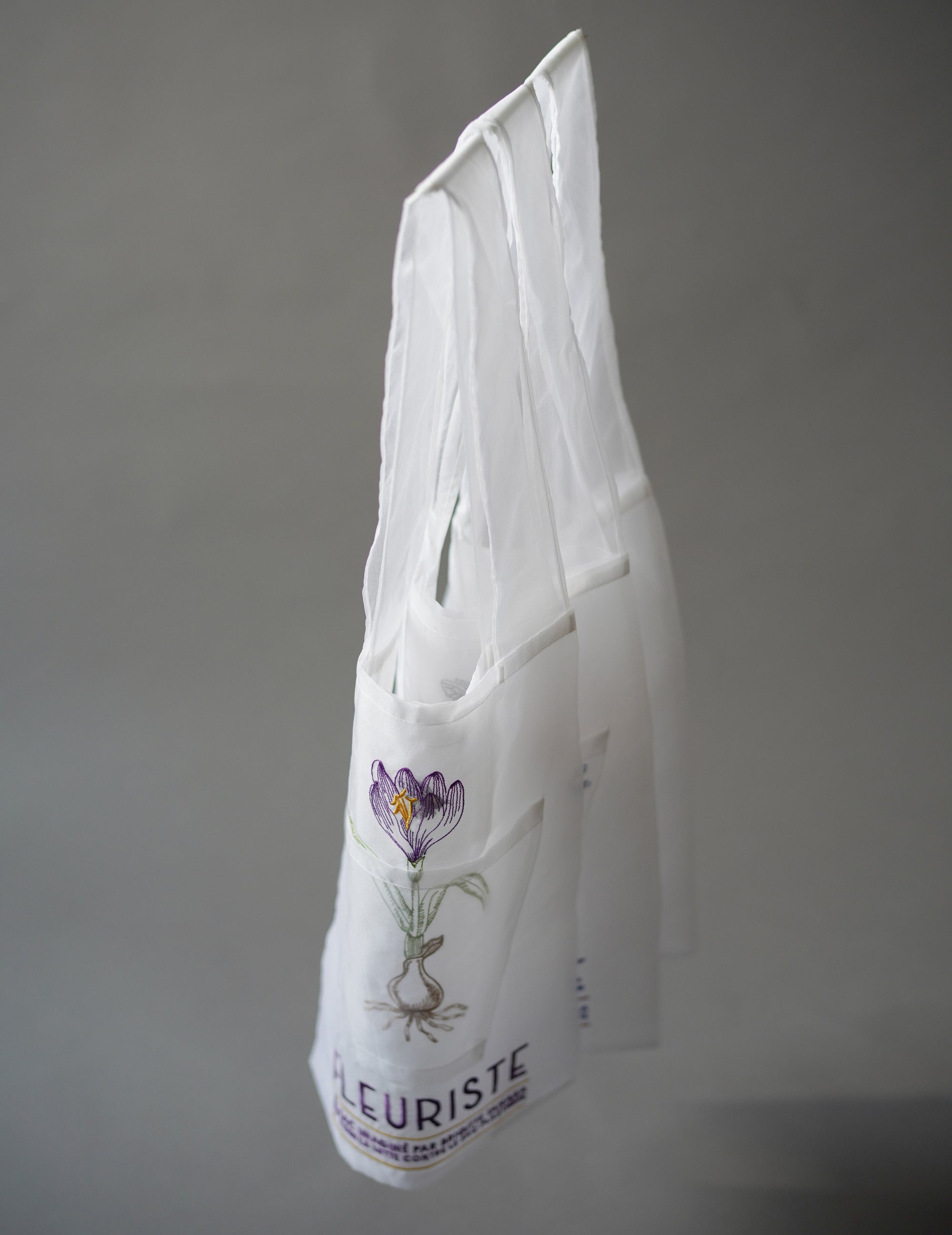 Brigitte Tanaka | Florist Bulb Embroidered Organza Bag