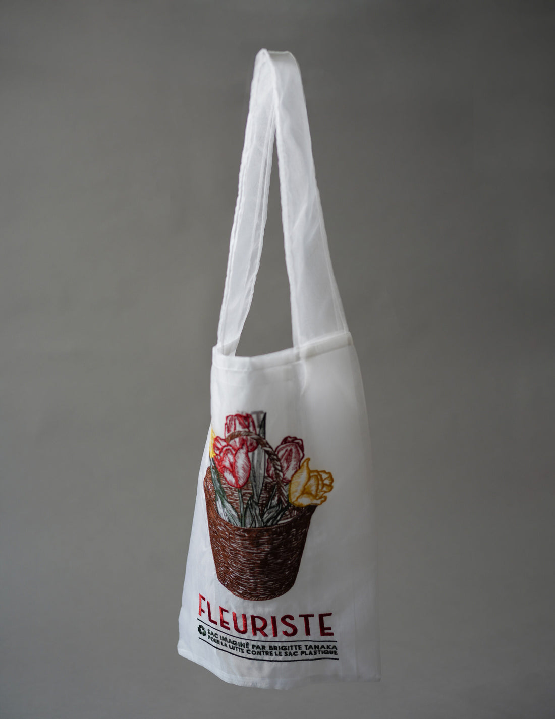 Brigitte Tanaka | Florist Basket Embroidered Organza Bag