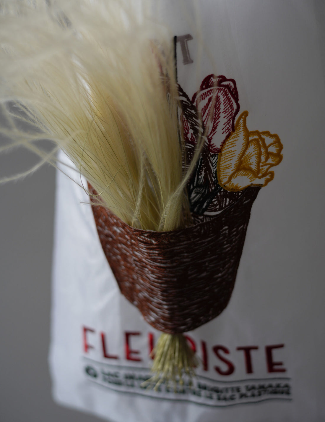 Brigitte Tanaka | Florist Basket Embroidered Organza Bag