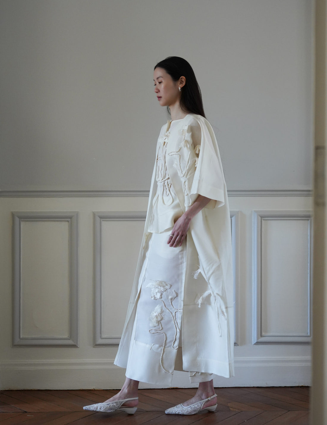 Mark Kenly Domino Tan | Atelier Cova Coat・Ivory