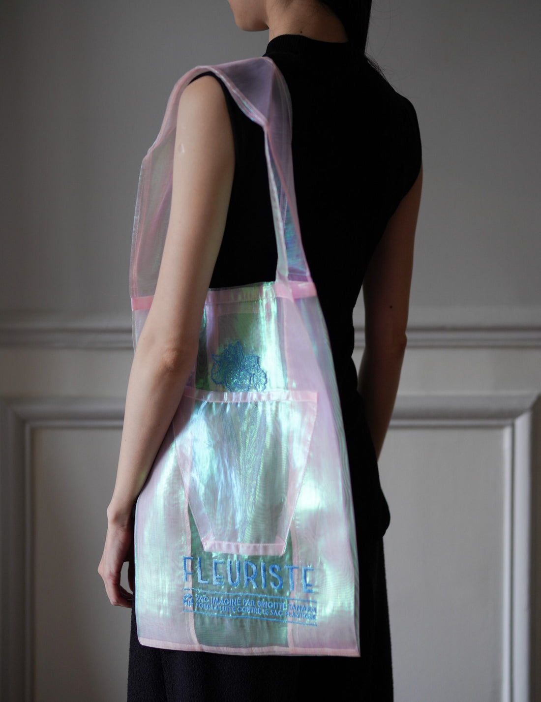 Brigitte Tanaka | Aurora Florist Embroidered Organza Bag