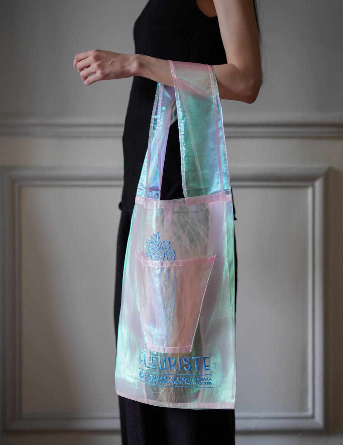Brigitte Tanaka | Aurora Florist Embroidered Organza Bag