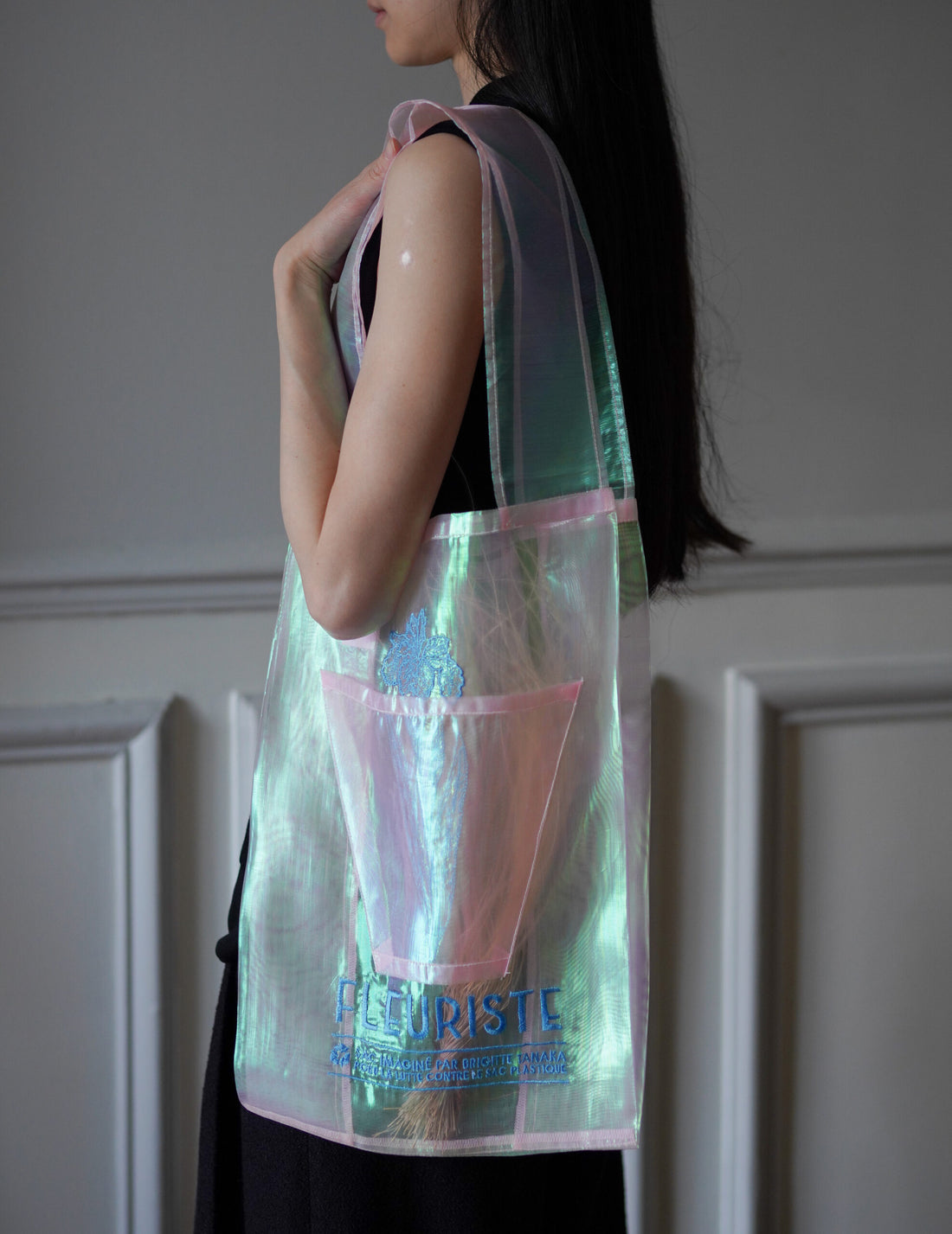 Brigitte Tanaka | Aurora Florist Embroidered Organza Bag