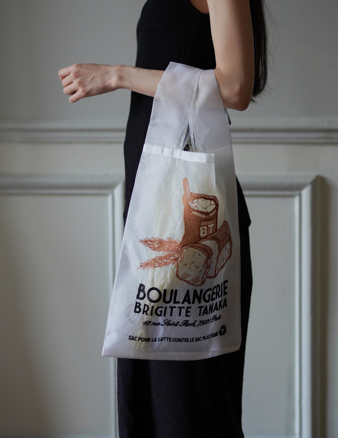 Brigitte Tanaka | Bakery Embroidered Organza Bag
