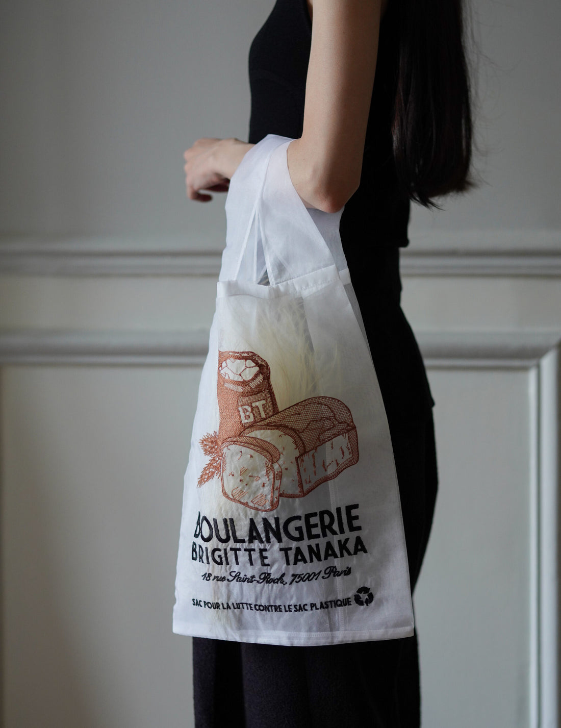 Brigitte Tanaka | Bakery Embroidered Organza Bag